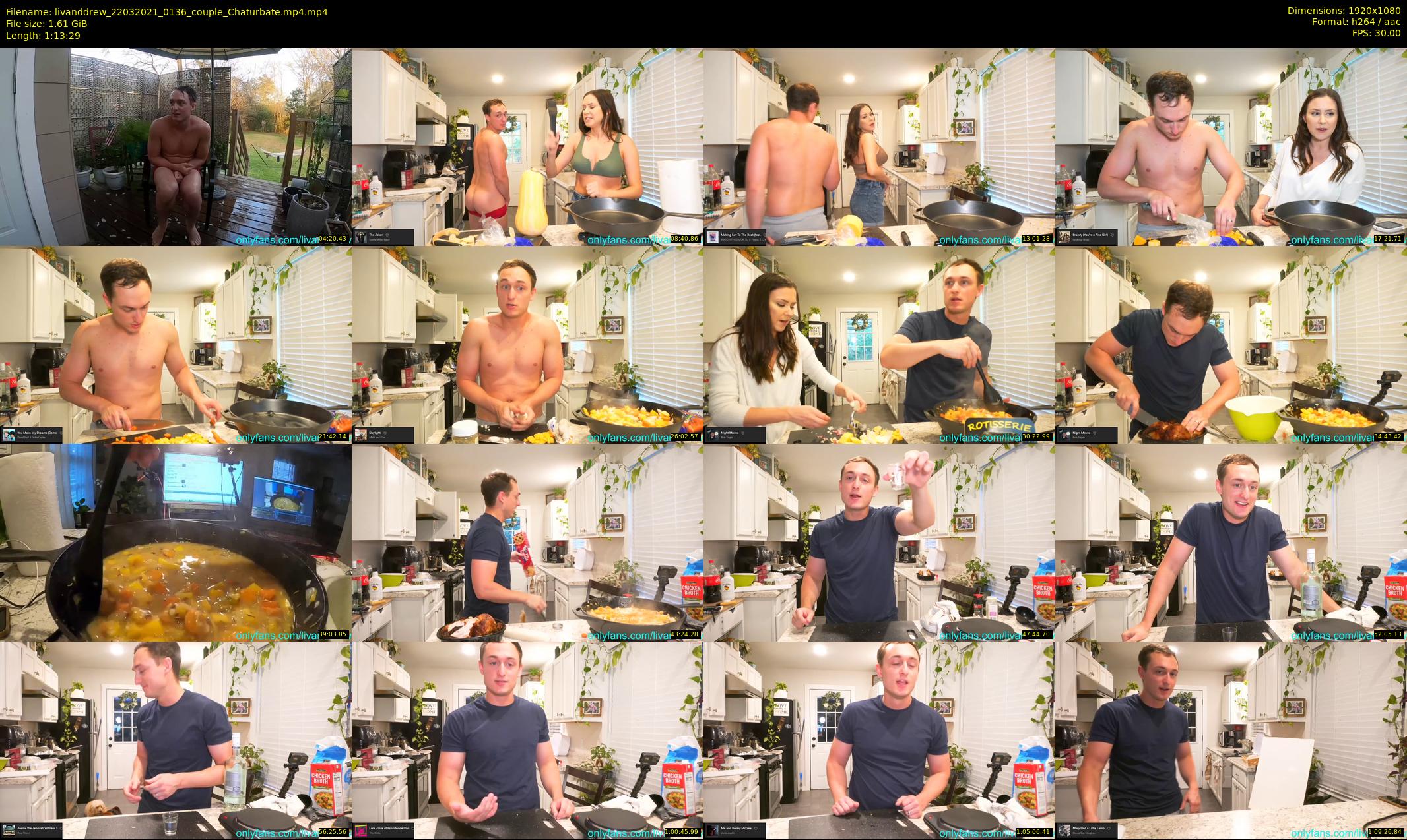 livanddrew — 74 minute Chaturbate couple cam show recording, 1080p, Mar 22, 2021