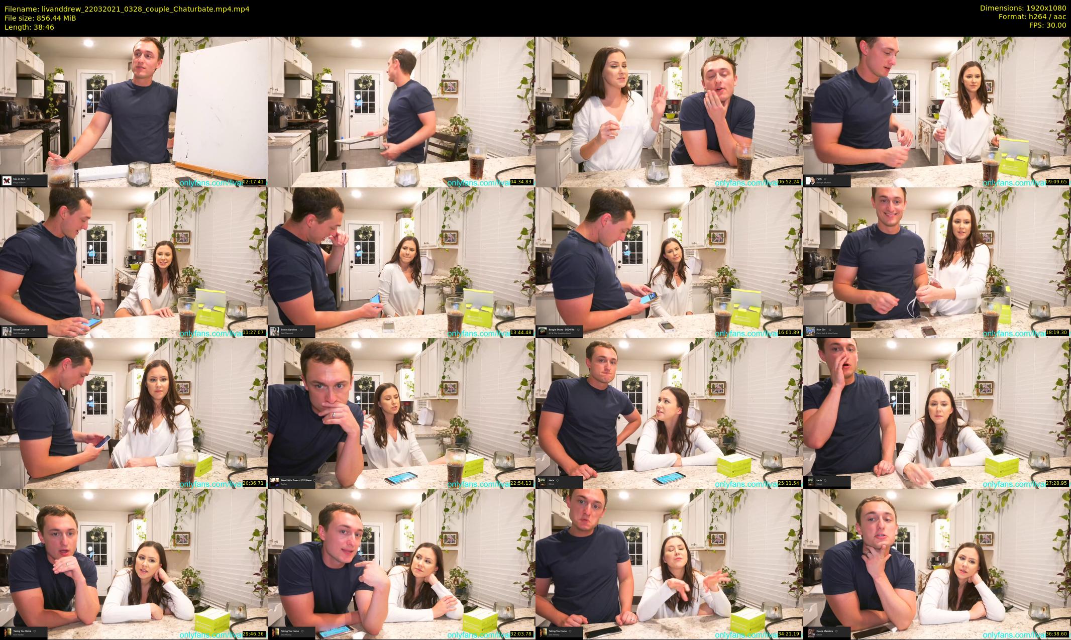 livanddrew — 39 minute Chaturbate couple cam show recording, 1080p, Mar 22, 2021