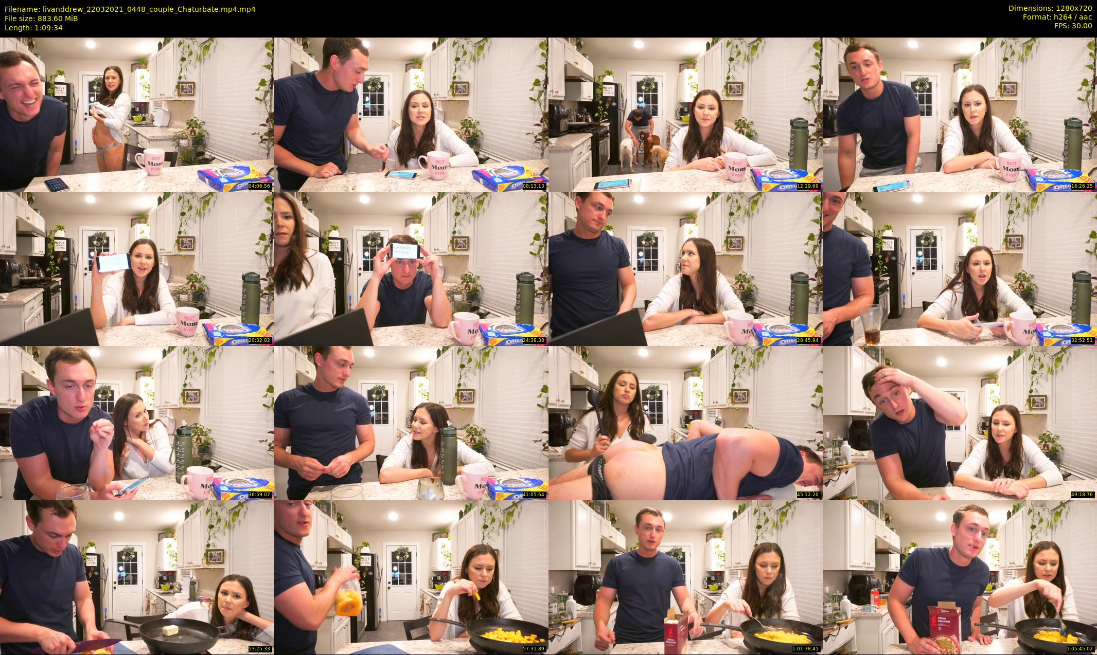 livanddrew — 70 minute Chaturbate couple cam show recording, 720p, Mar 22, 2021