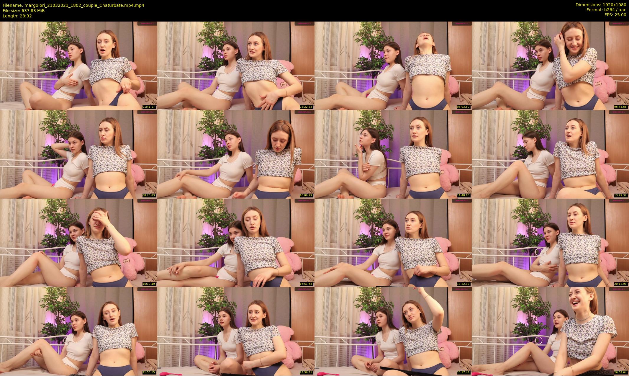margolori — 29 minute Chaturbate couple cam show recording, 1080p, Mar 21, 2021