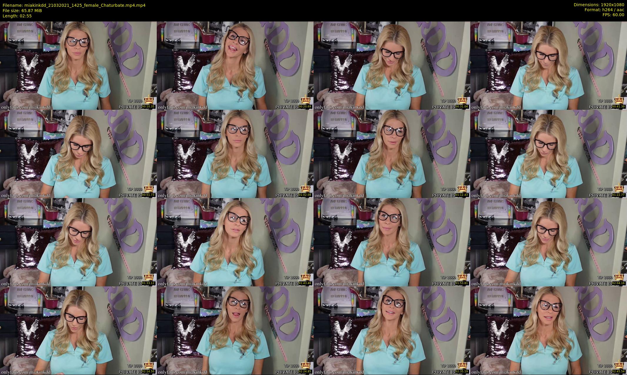 miakinkdd — 3 minute Chaturbate female cam show recording, 1080p, Mar 21, 2021