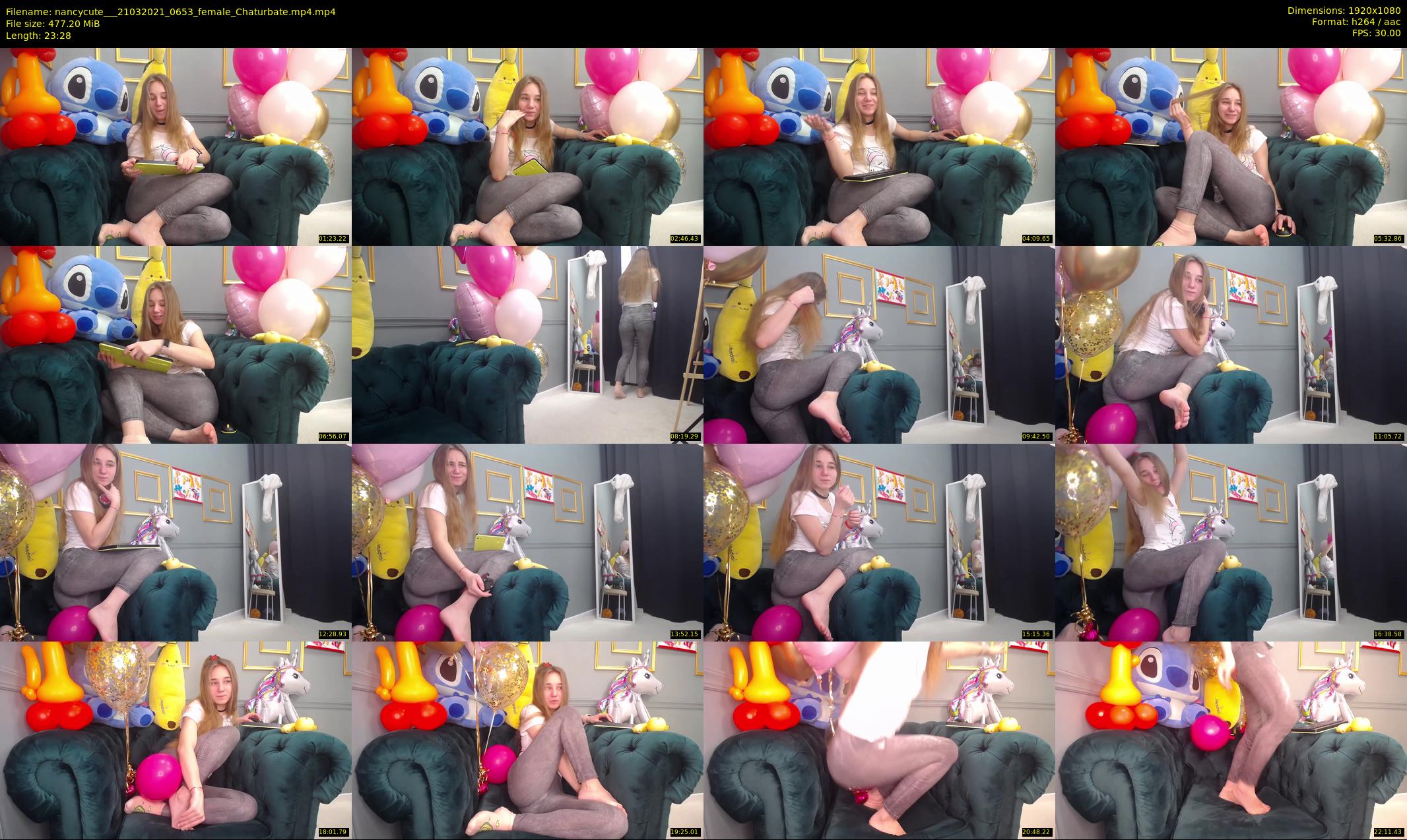 nancycute__ — 24 minute Chaturbate female cam show recording, 1080p, Mar 21, 2021