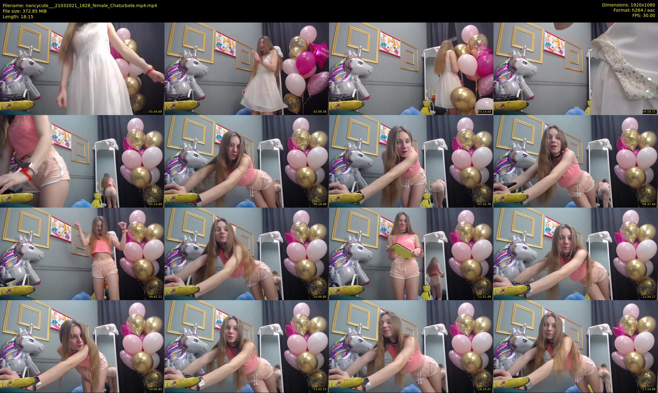 nancycute__ — 19 minute Chaturbate female cam show recording, 1080p, Mar 21, 2021