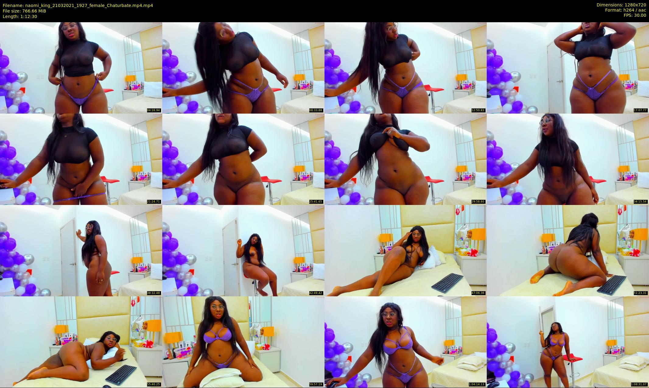 naomi_king — 73 minute Chaturbate female cam show recording, 720p, Mar 21, 2021
