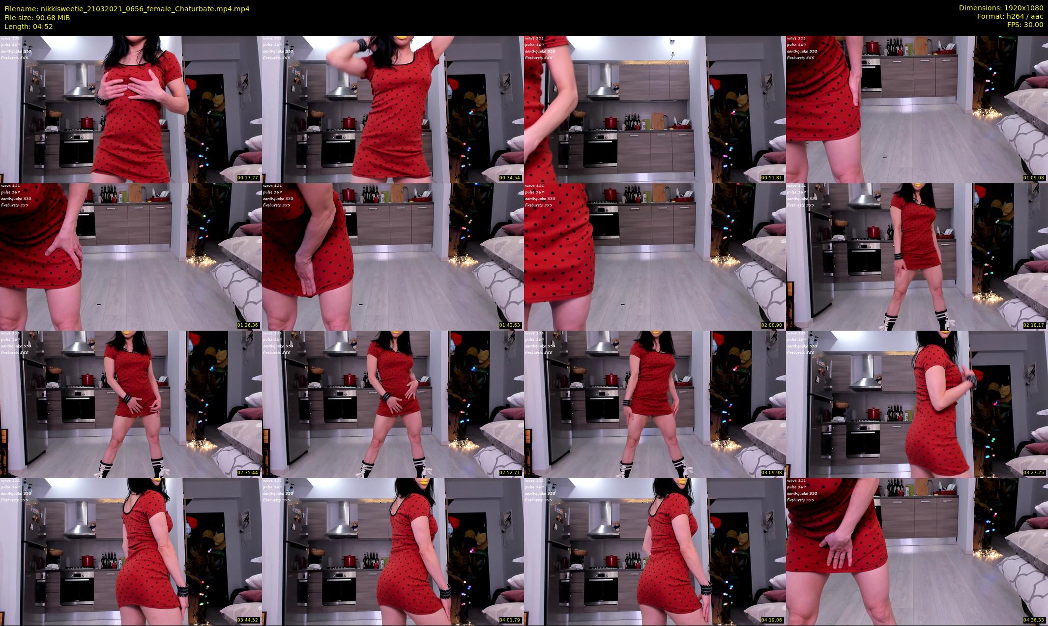 nikkisweetie — 5 minute Chaturbate female cam show recording, 1080p, Mar 21, 2021