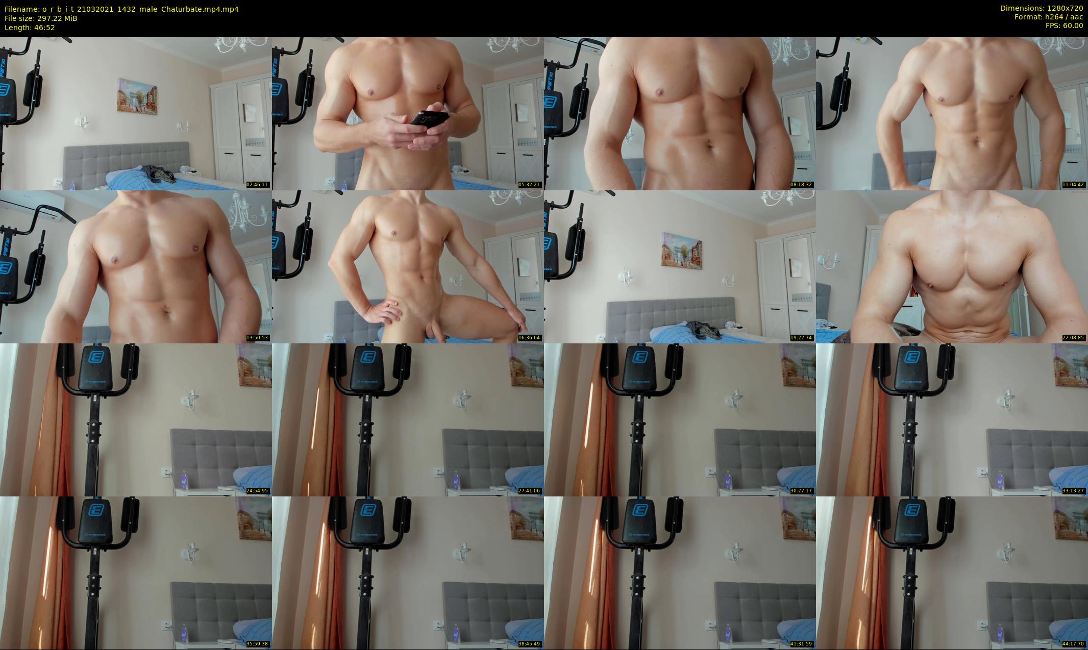 o_r_b_i_t — 47 minute Chaturbate male cam show recording, 720p, Mar 21, 2021