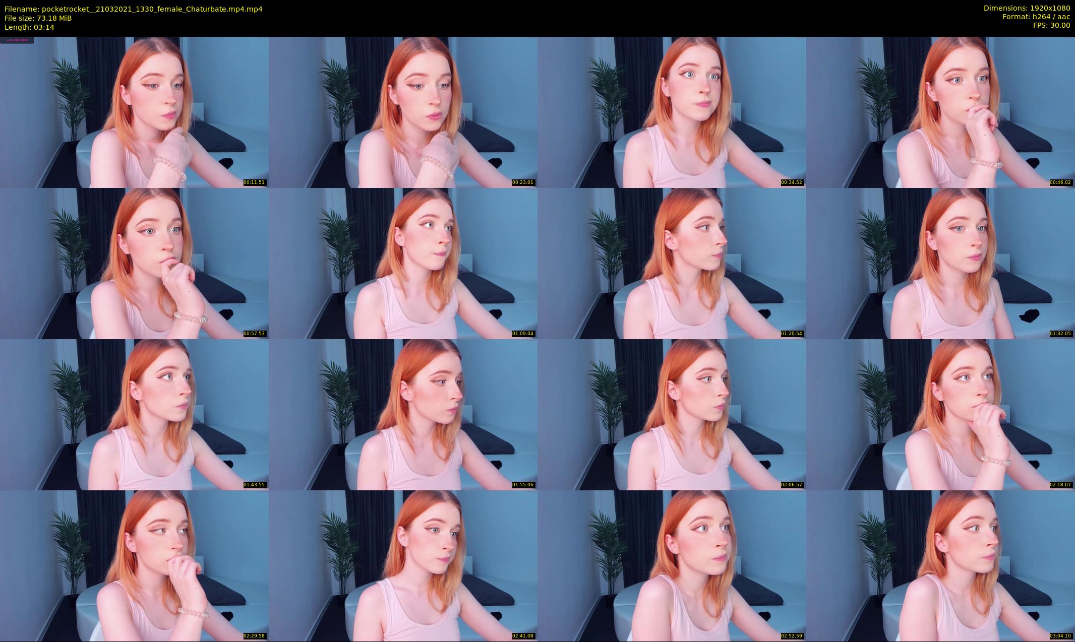 pocketrocket_ — 4 minute Chaturbate female cam show recording, 1080p, Mar 21, 2021