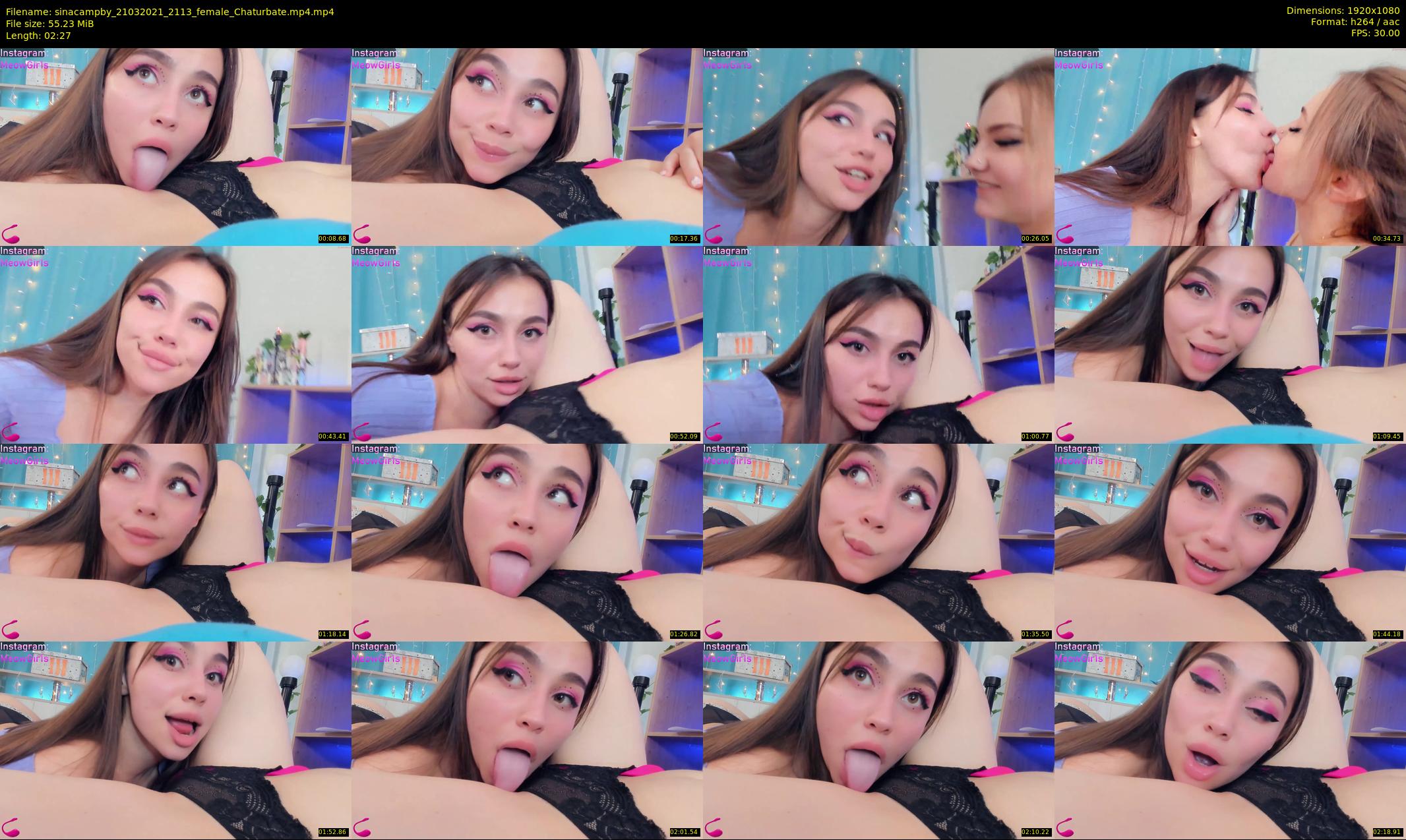 sinacampby — 3 minute Chaturbate couple cam show recording, 1080p, Mar 21, 2021