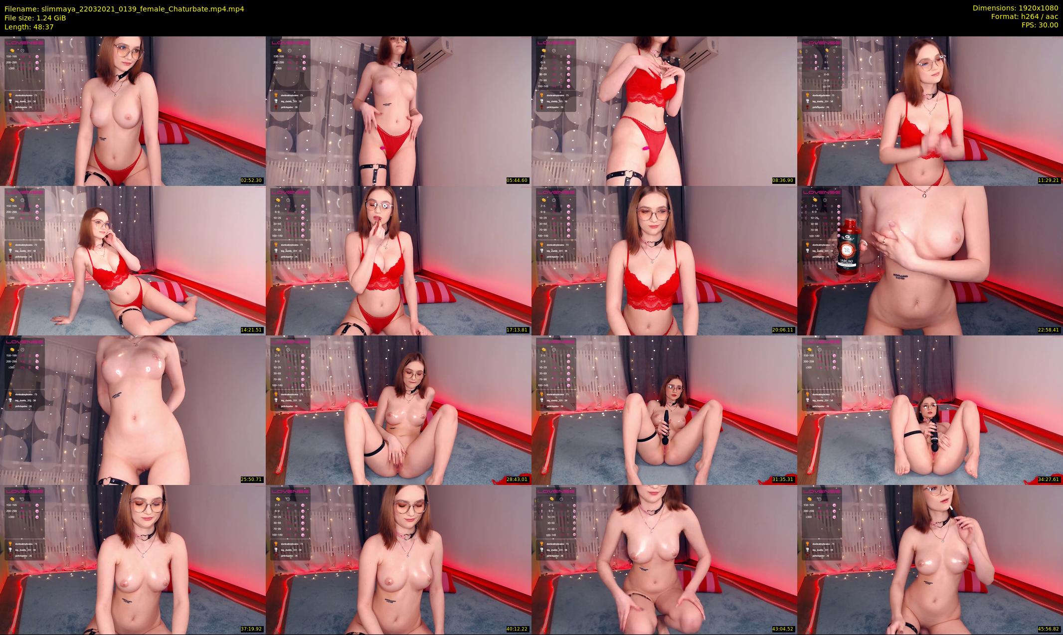 slimmaya — 49 minute Chaturbate female cam show recording, 1080p, Mar 22, 2021