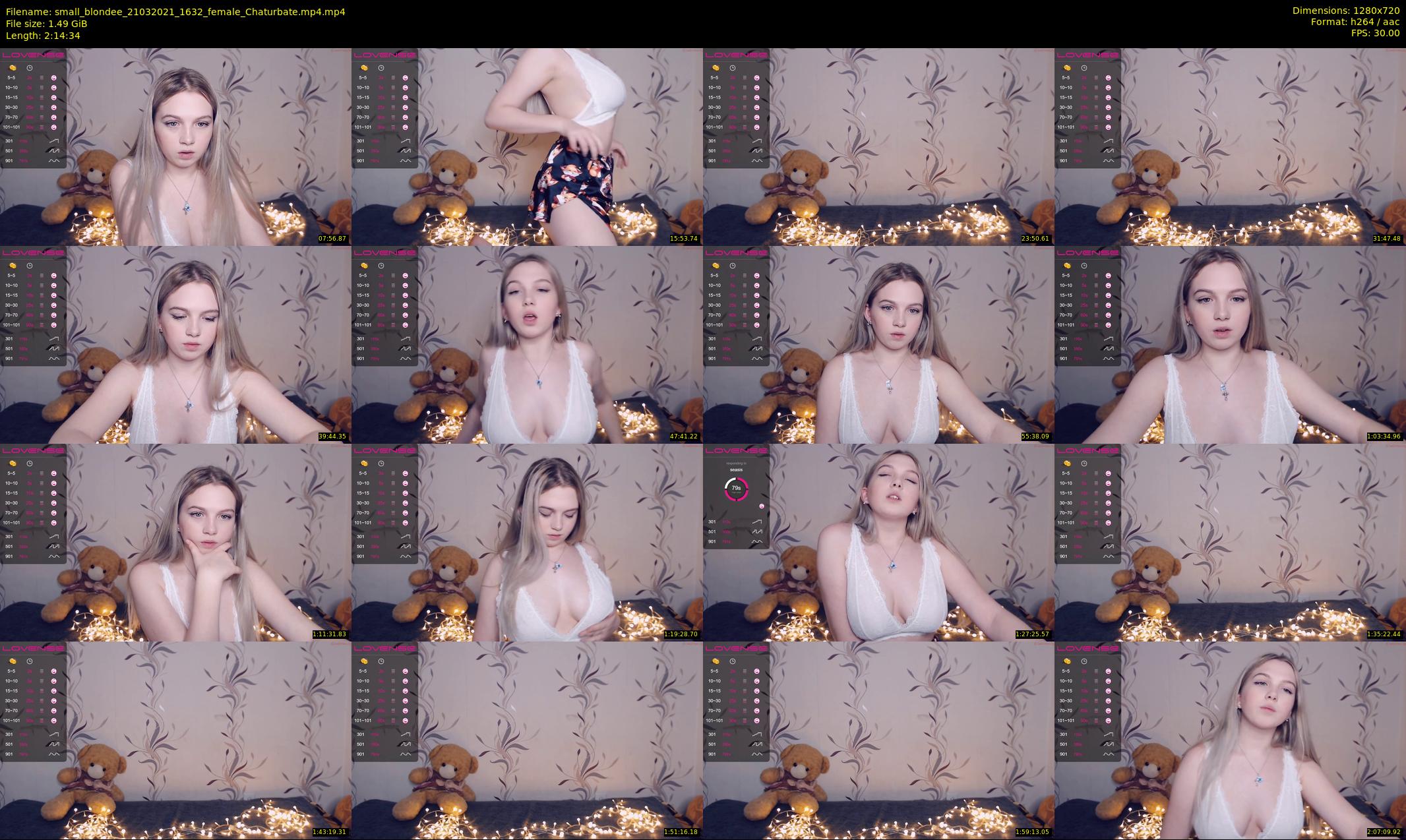 small_blondee — 135 minute Chaturbate female cam show recording, 720p, Mar 21, 2021