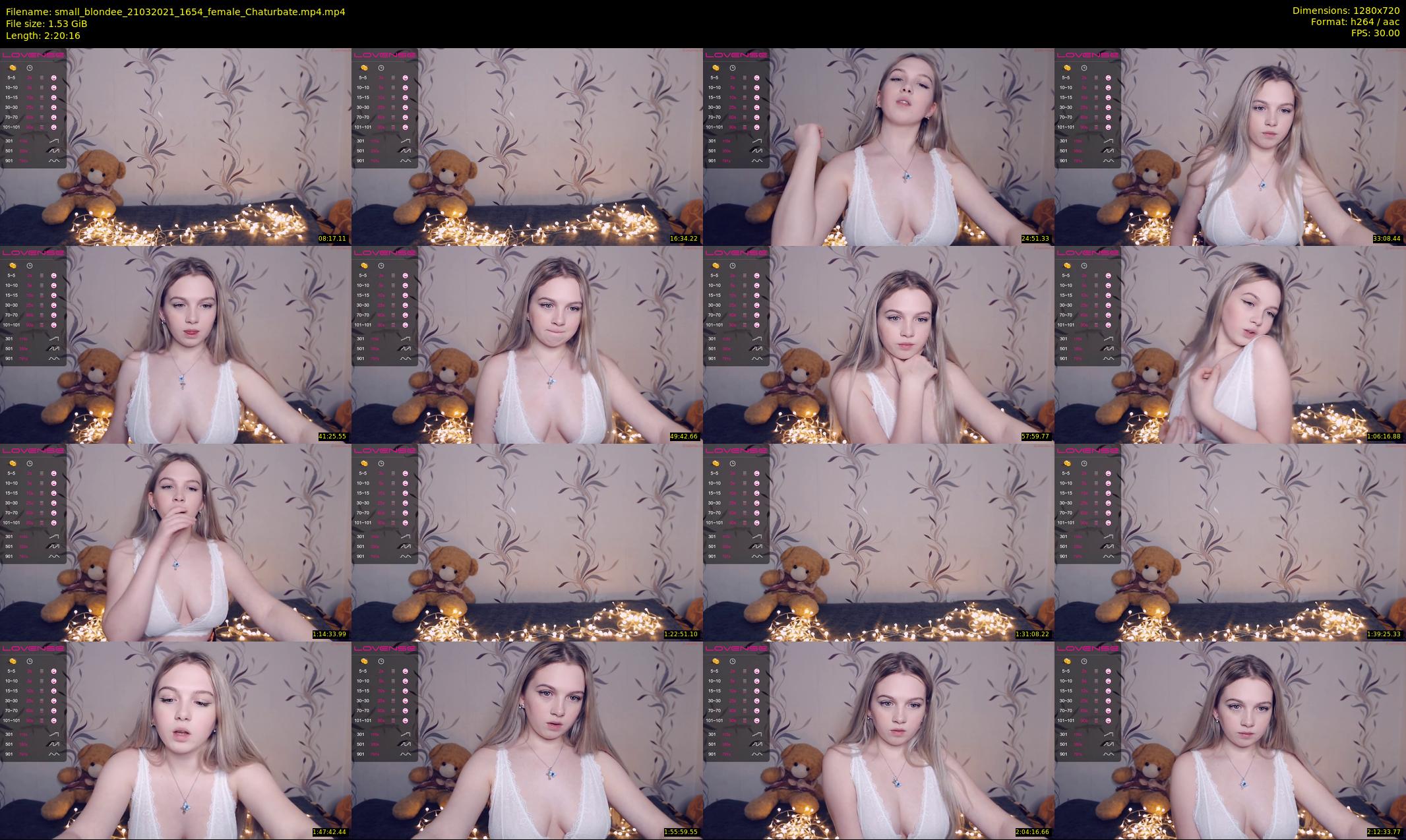small_blondee — 141 minute Chaturbate female cam show recording, 720p, Mar 21, 2021