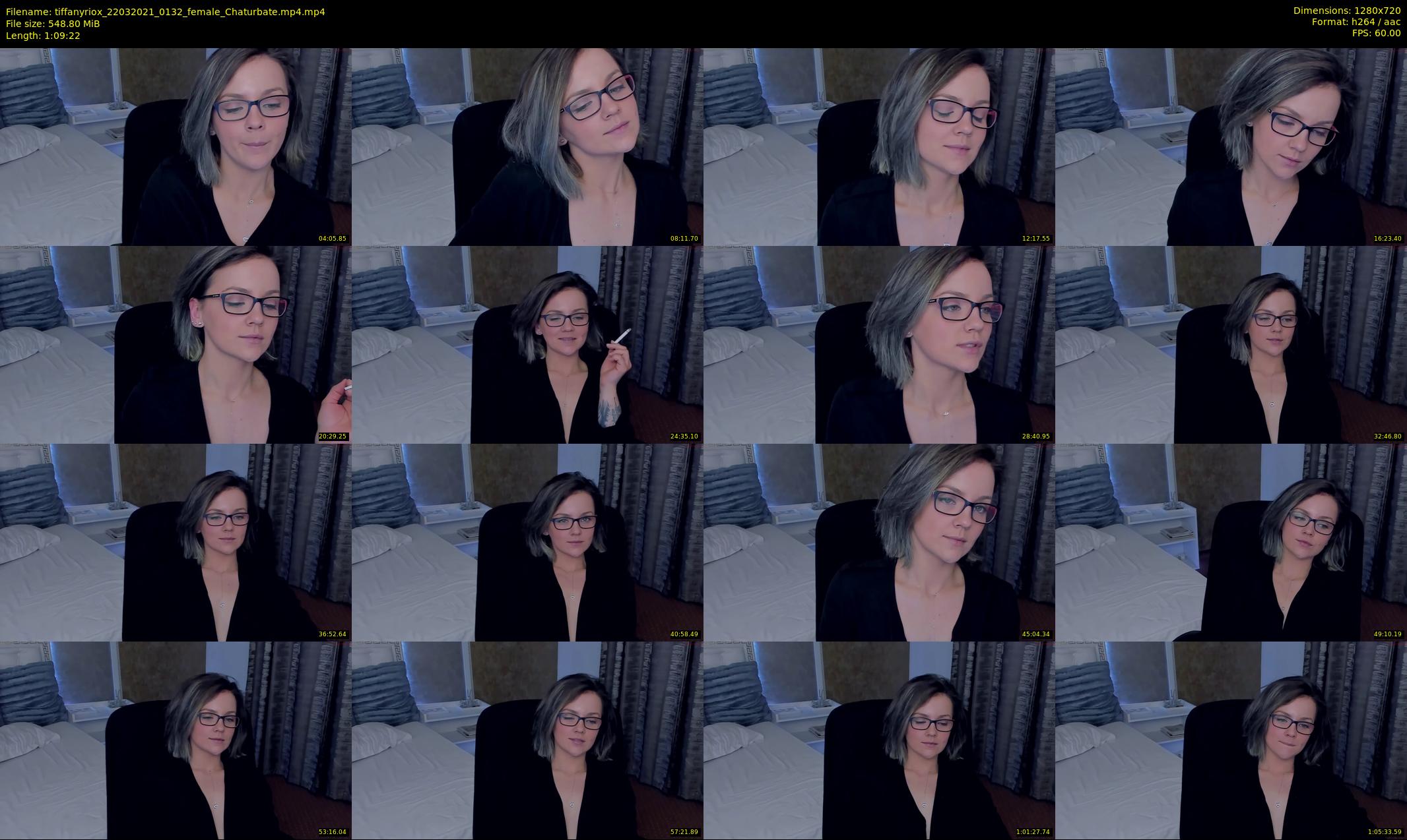 tiffanyriox — 70 minute Chaturbate female cam show recording, 720p, Mar 22, 2021