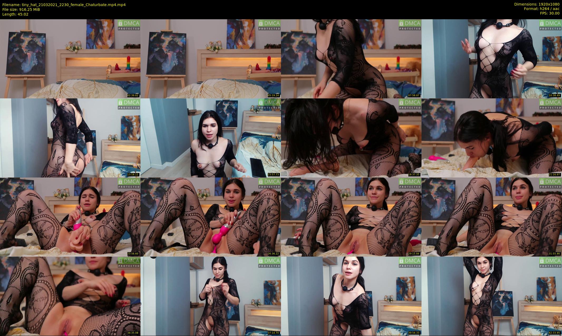 tiny_hat — 46 minute Chaturbate female cam show recording, 1080p, Mar 21, 2021