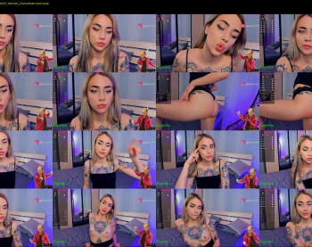 tonsykaprina — 20 minute Chaturbate couple cam show recording, 1080p, Mar 22, 2021