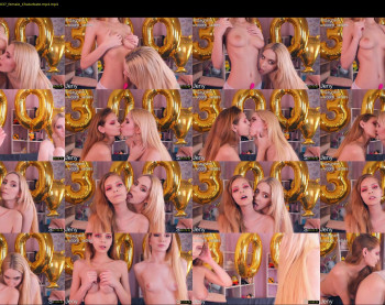 unicorngirls — 15 minute Chaturbate couple cam show recording, 1080p, Mar 21, 2021