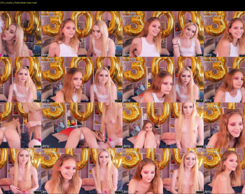 unicorngirls — 17 minute Chaturbate couple cam show recording, 1080p, Mar 21, 2021