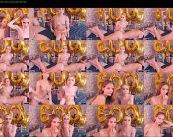 unicorngirls — 5 minute Chaturbate couple cam show recording, 1080p, Mar 22, 2021