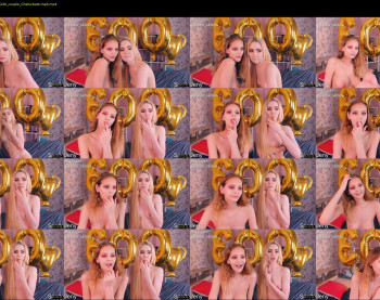unicorngirls — 3 minute Chaturbate couple cam show recording, 1080p, Mar 22, 2021