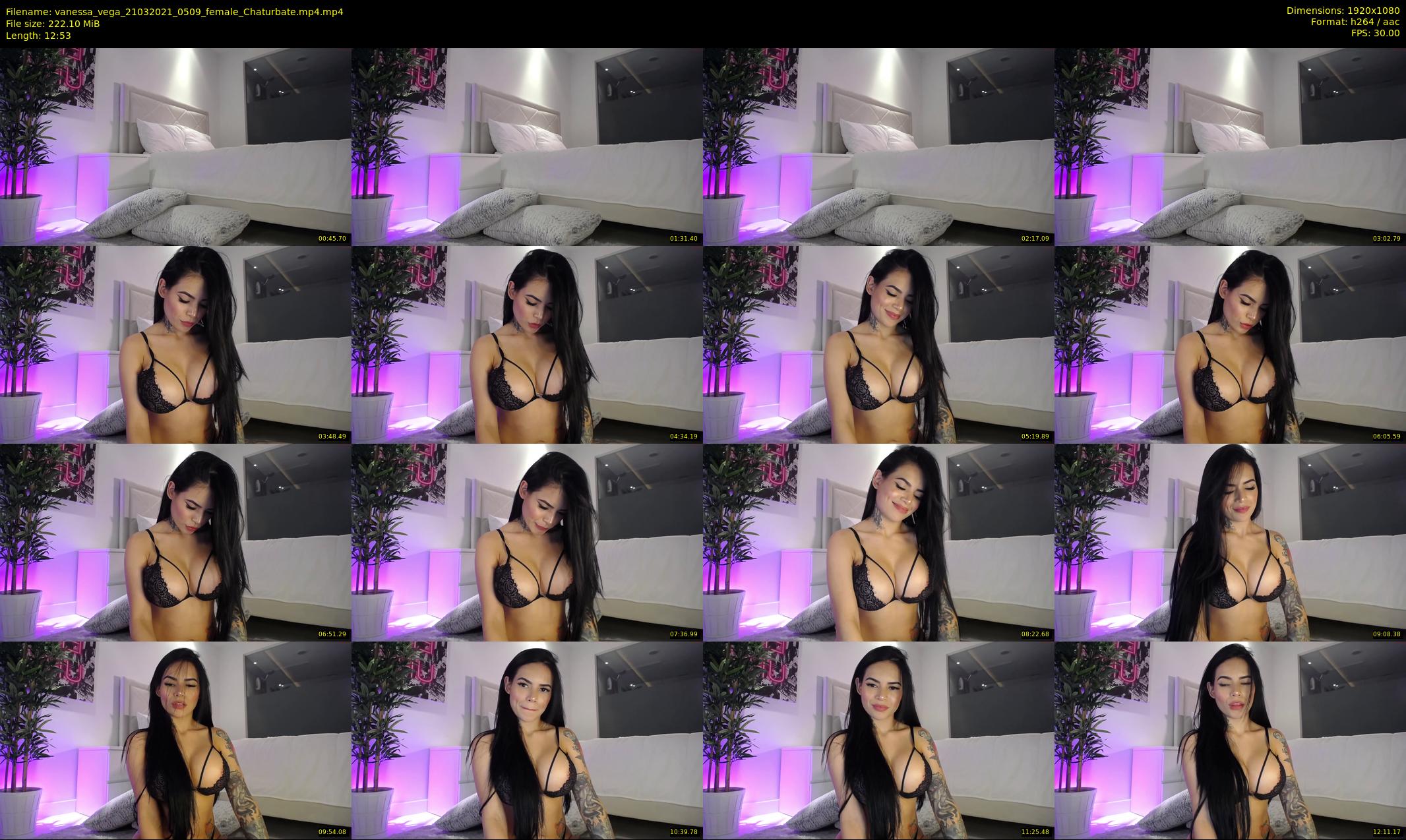 vanessa_vega — 13 minute Chaturbate female cam show recording, 1080p, Mar 21, 2021