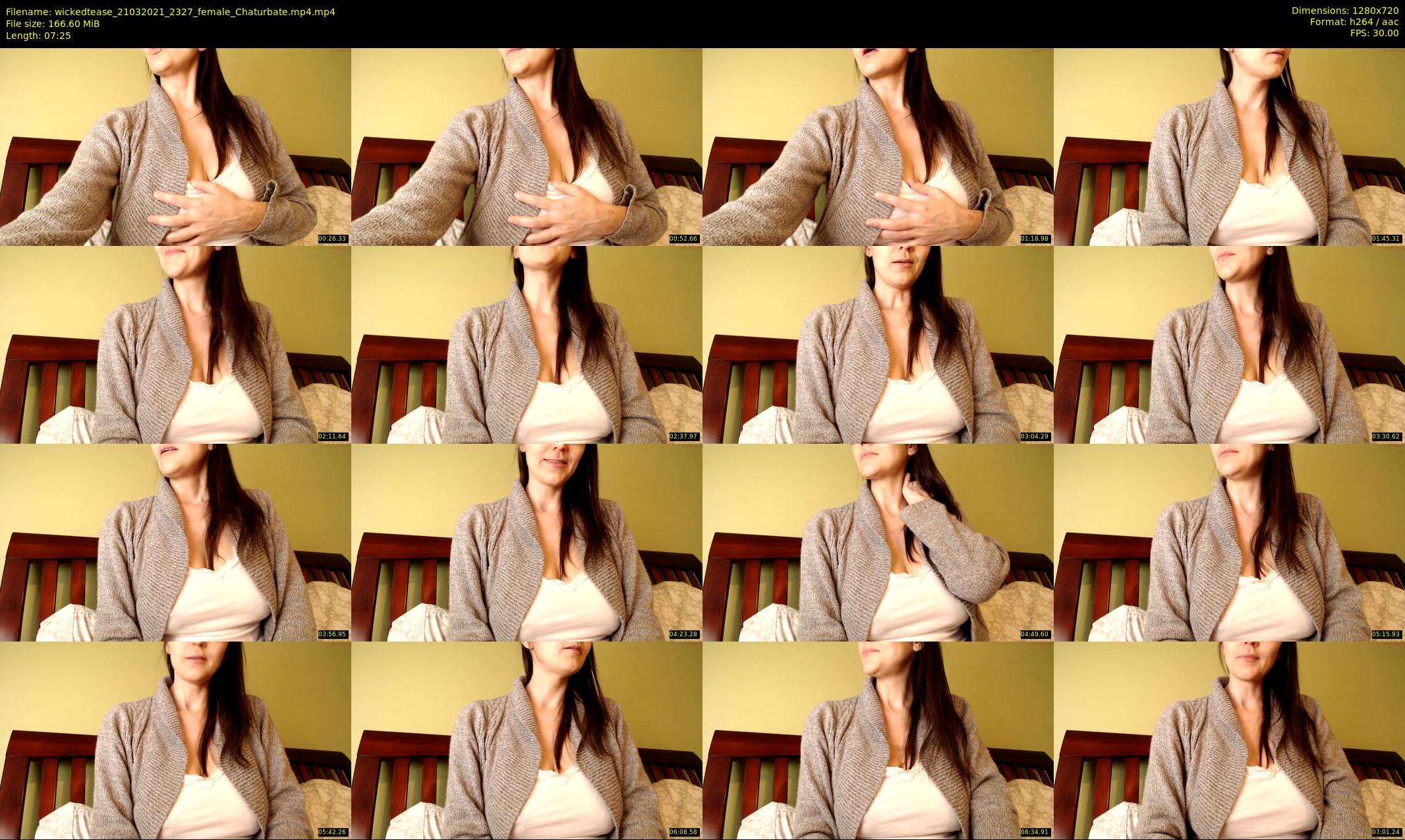 wickedtease — 8 minute Chaturbate female cam show recording, 720p, Mar 21, 2021