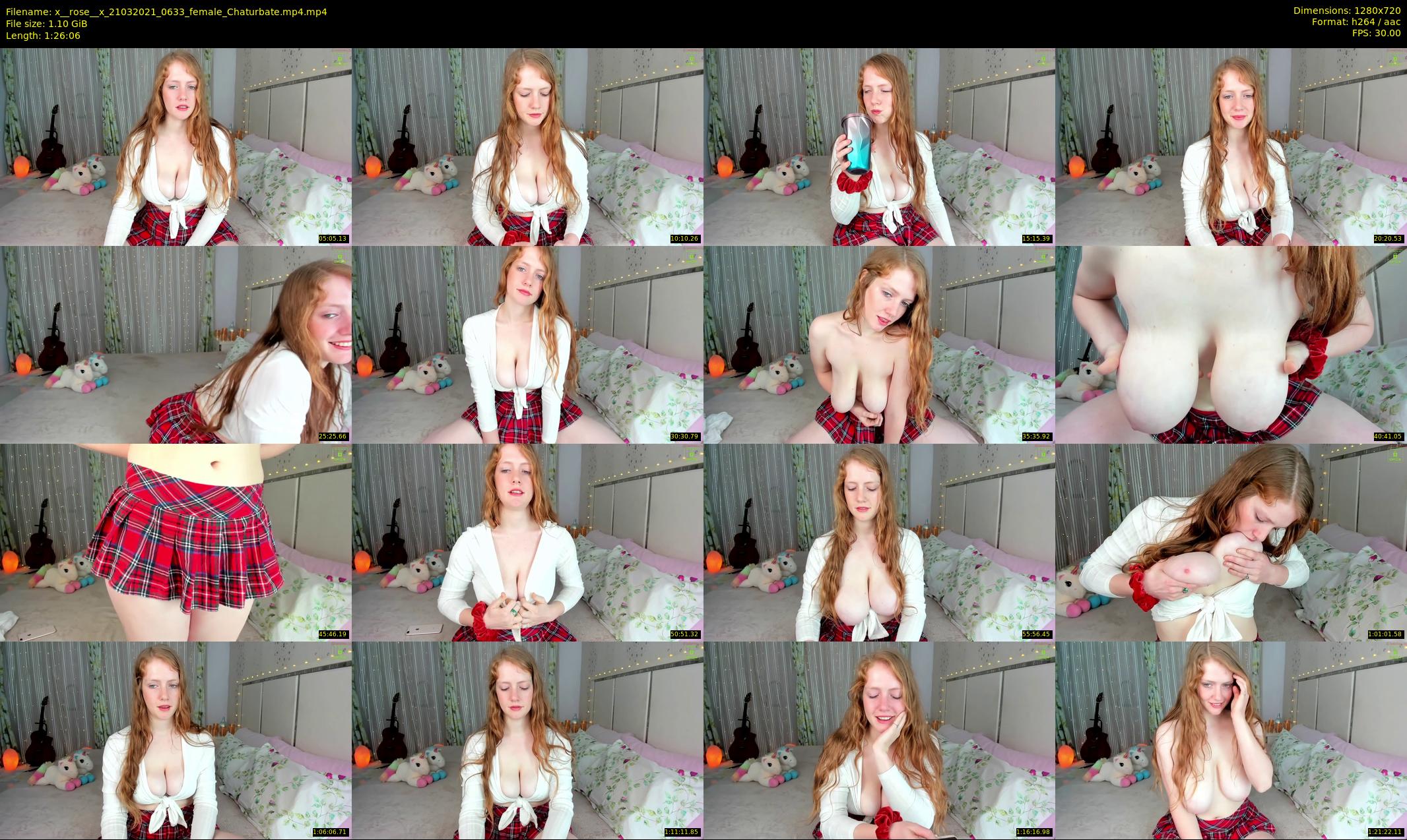 x__rose__x — 87 minute Chaturbate female cam show recording, 720p, Mar 21, 2021