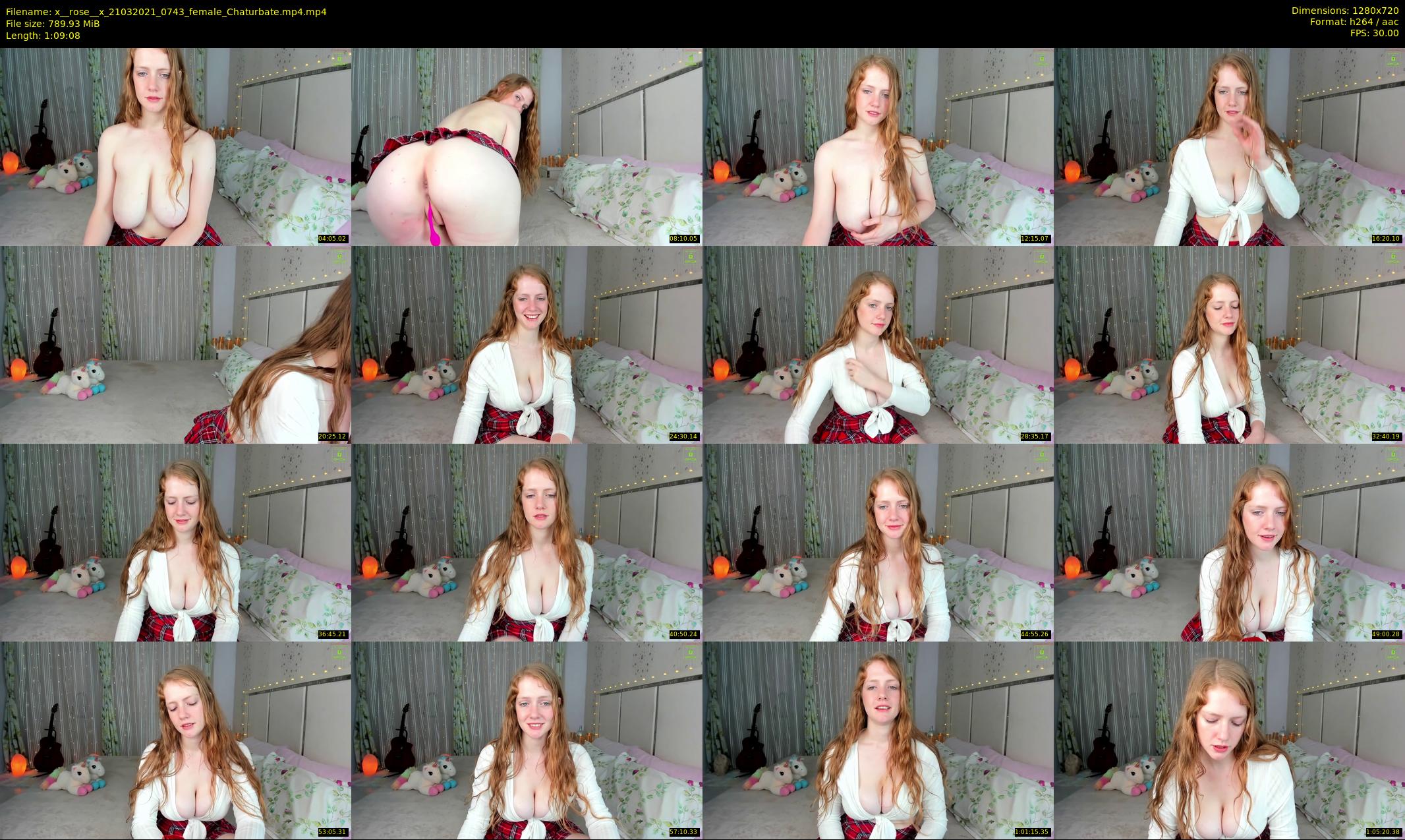 x__rose__x — 70 minute Chaturbate female cam show recording, 720p, Mar 21, 2021