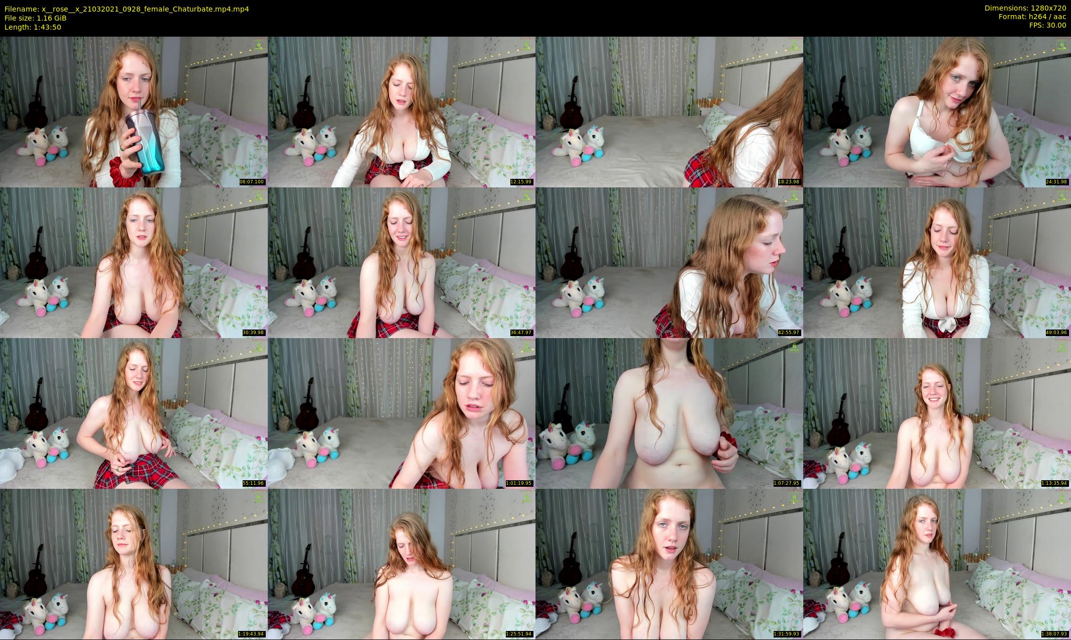 x__rose__x — 104 minute Chaturbate female cam show recording, 720p, Mar 21, 2021