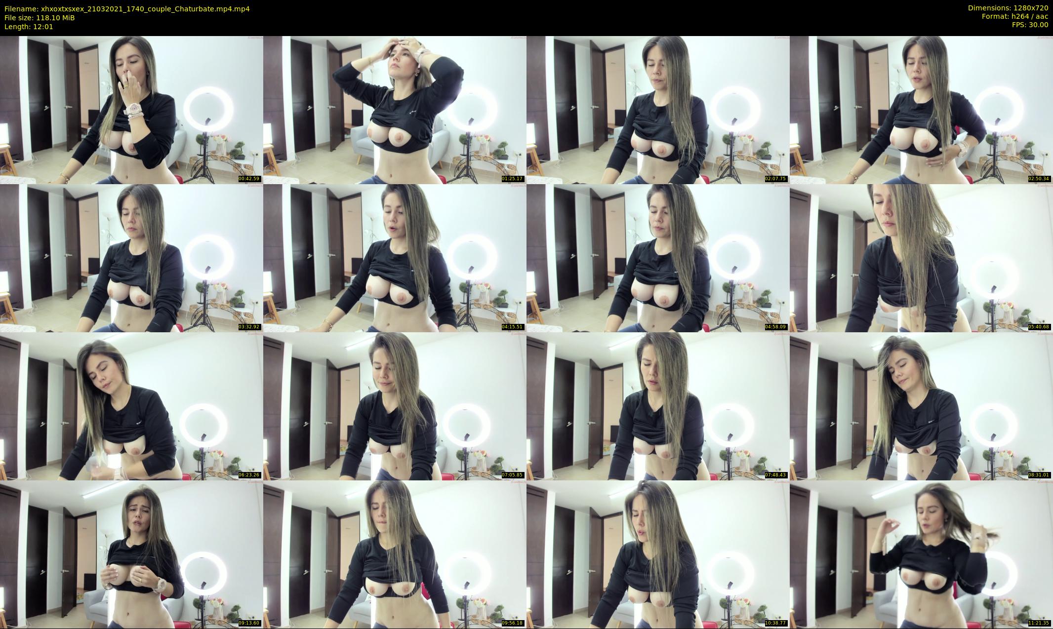 xhxoxtxsxex — 13 minute Chaturbate couple cam show recording, 720p, Mar 21, 2021