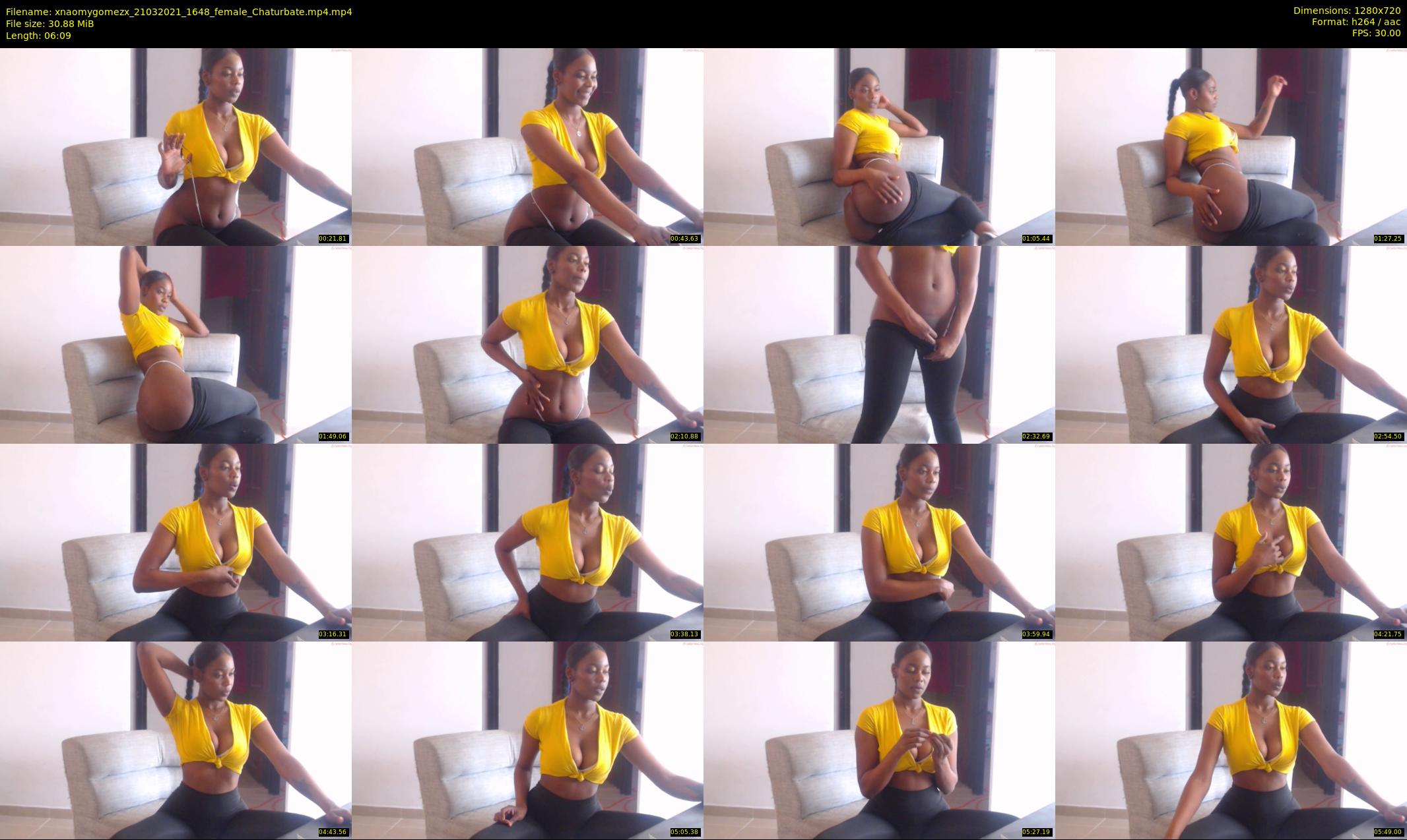 xnaomygomezx — 7 minute Chaturbate female cam show recording, 720p, Mar 21, 2021