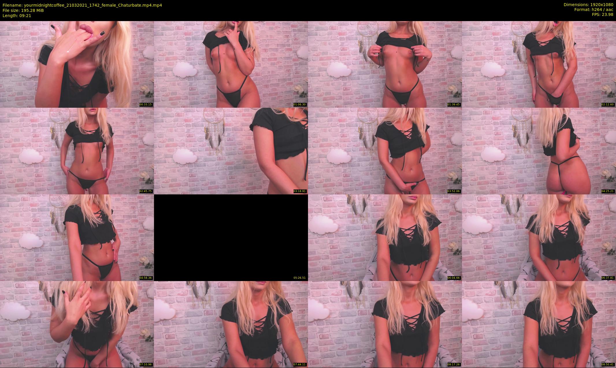 yourmidnightcoffee — 10 minute Chaturbate female cam show recording, 1080p, Mar 21, 2021