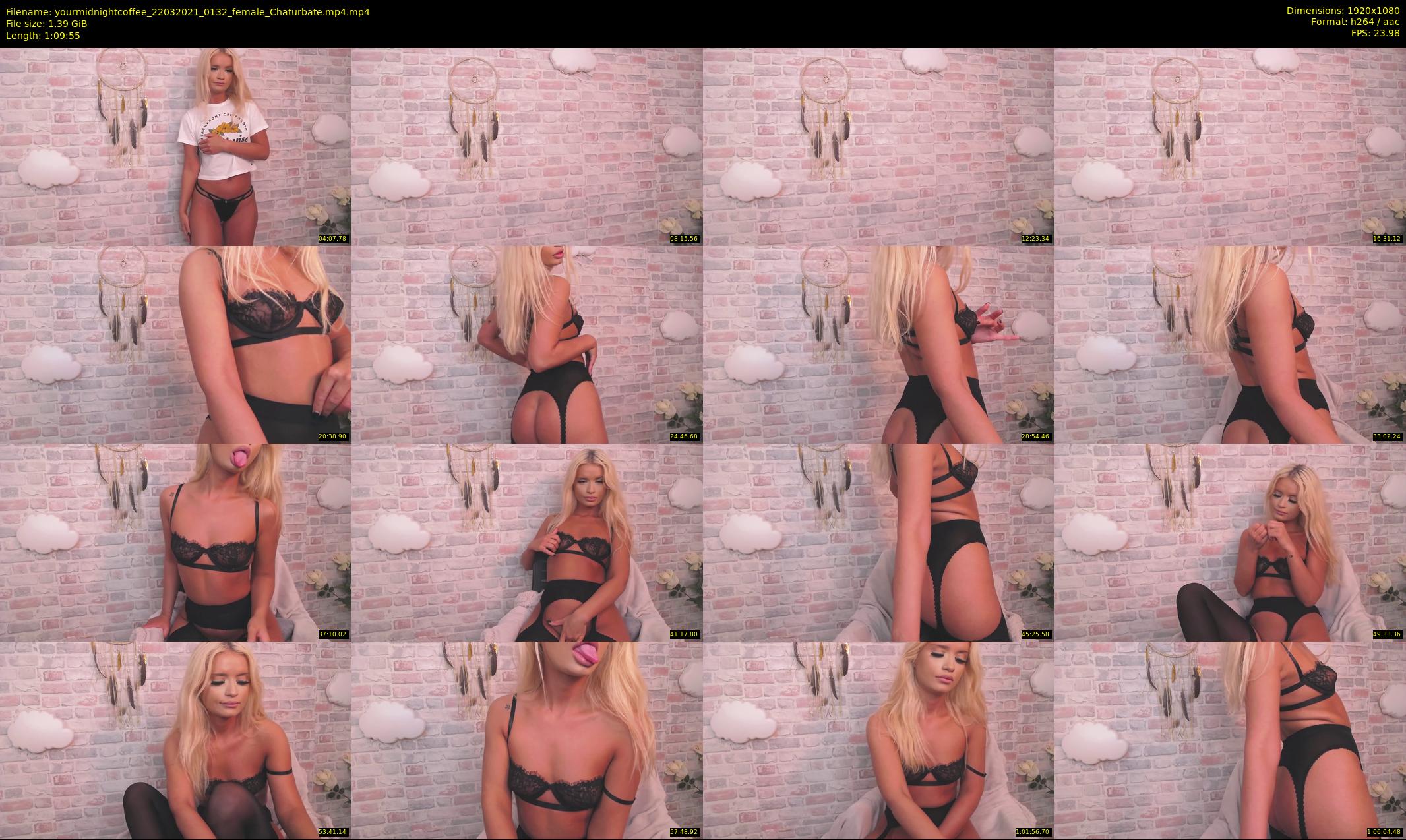 yourmidnightcoffee — 70 minute Chaturbate female cam show recording, 1080p, Mar 22, 2021