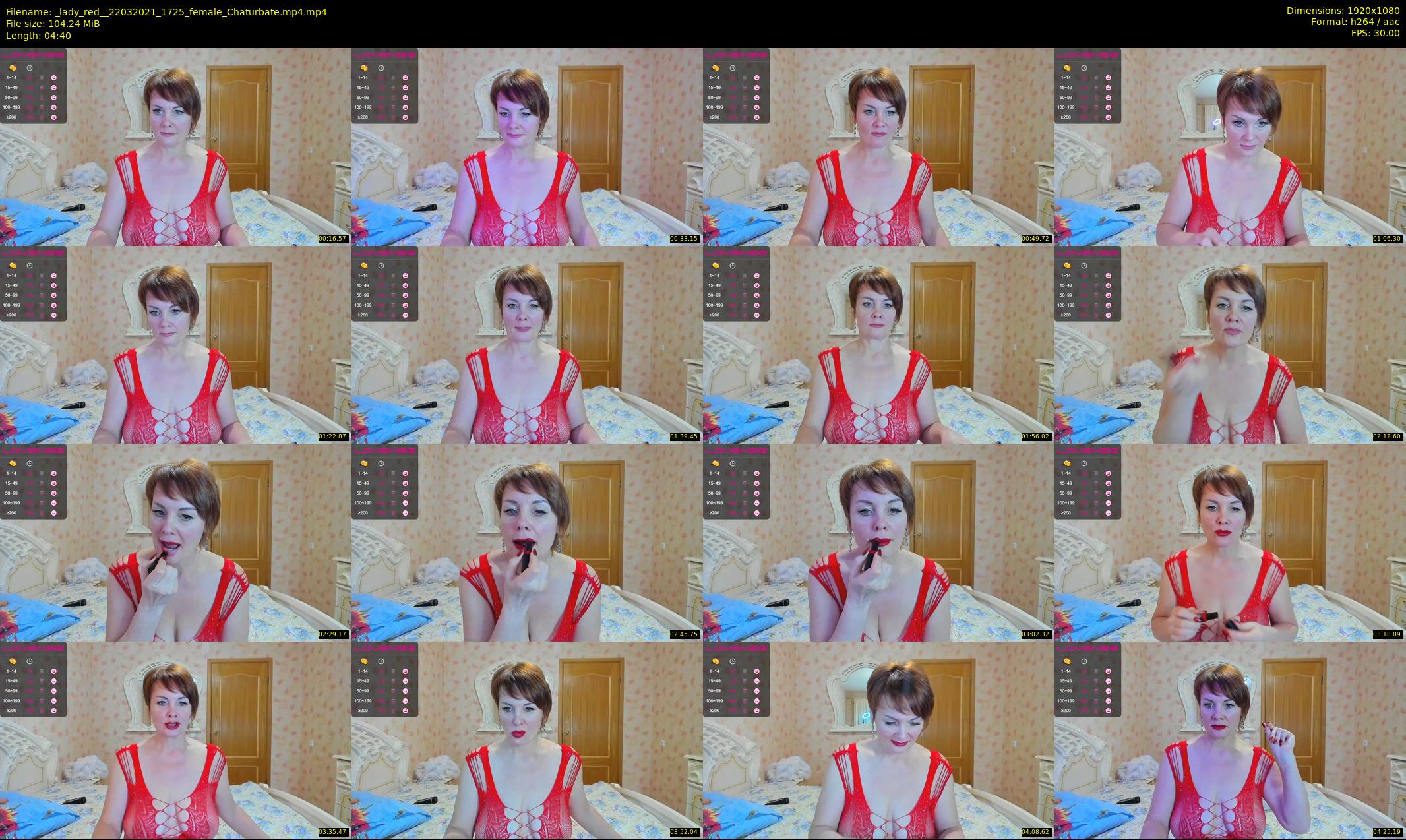 _lady_red_ — 5 minute Chaturbate female cam show recording, 1080p, Mar 22, 2021