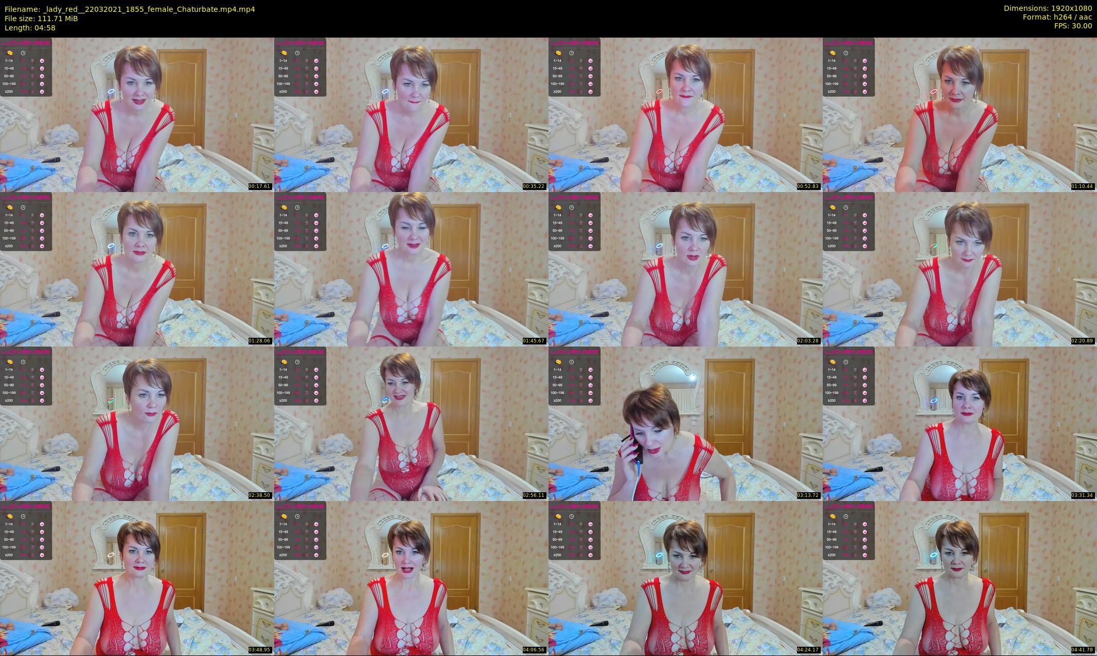 _lady_red_ — 5 minute Chaturbate female cam show recording, 1080p, Mar 22, 2021