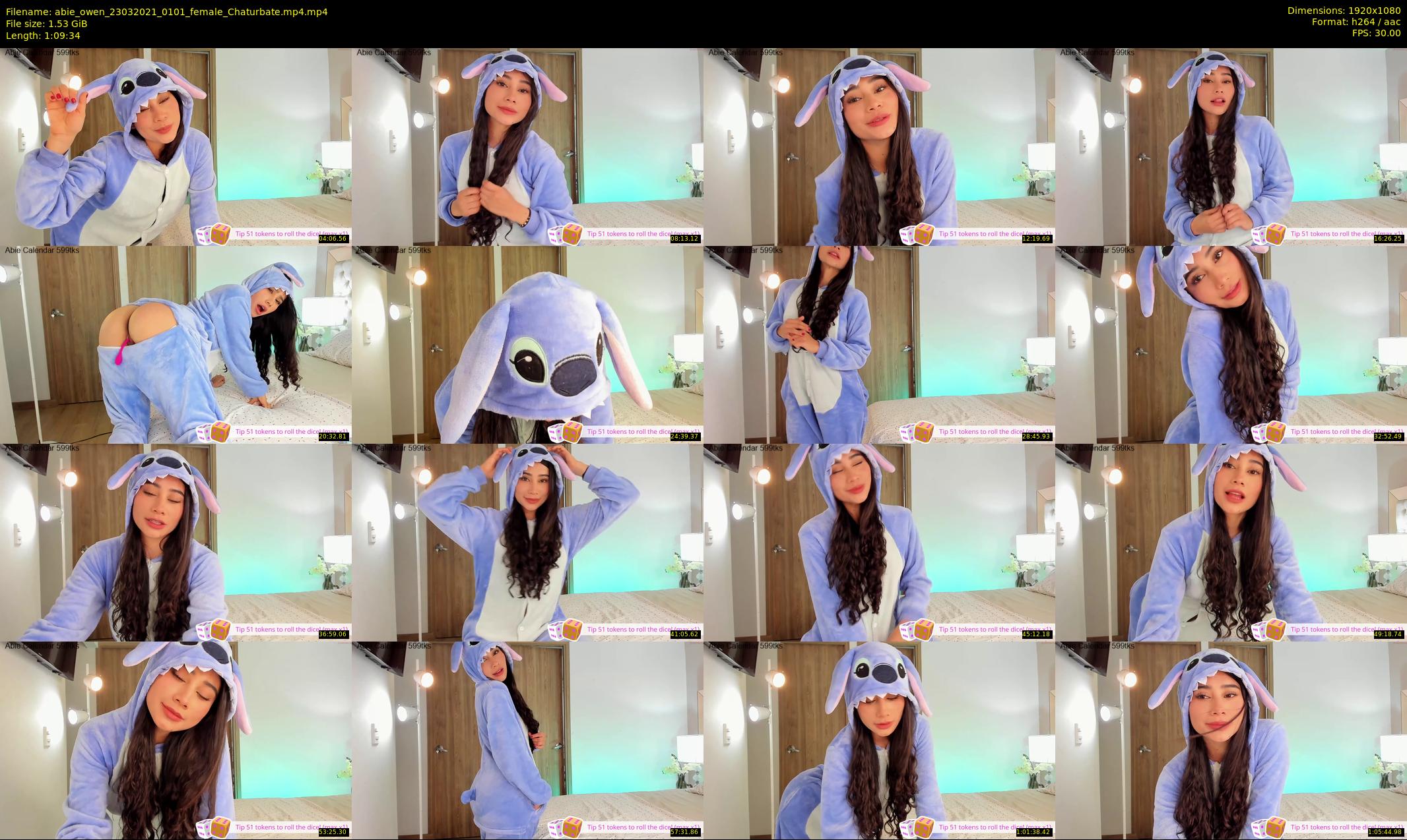 abie_owen — 70 minute Chaturbate female cam show recording, 1080p, Mar 23, 2021