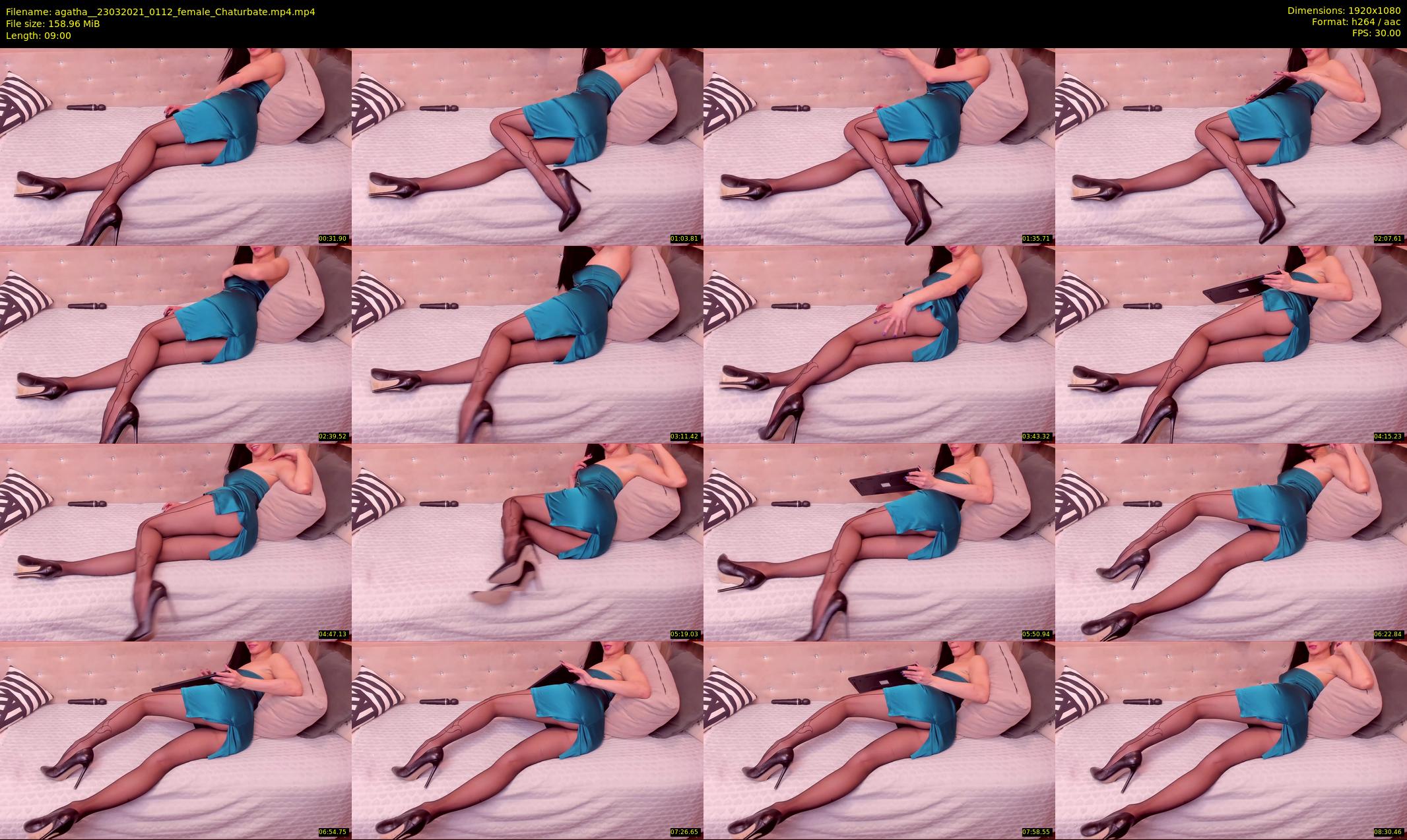 agatha_ — 9 minute Chaturbate female cam show recording, 1080p, Mar 23, 2021