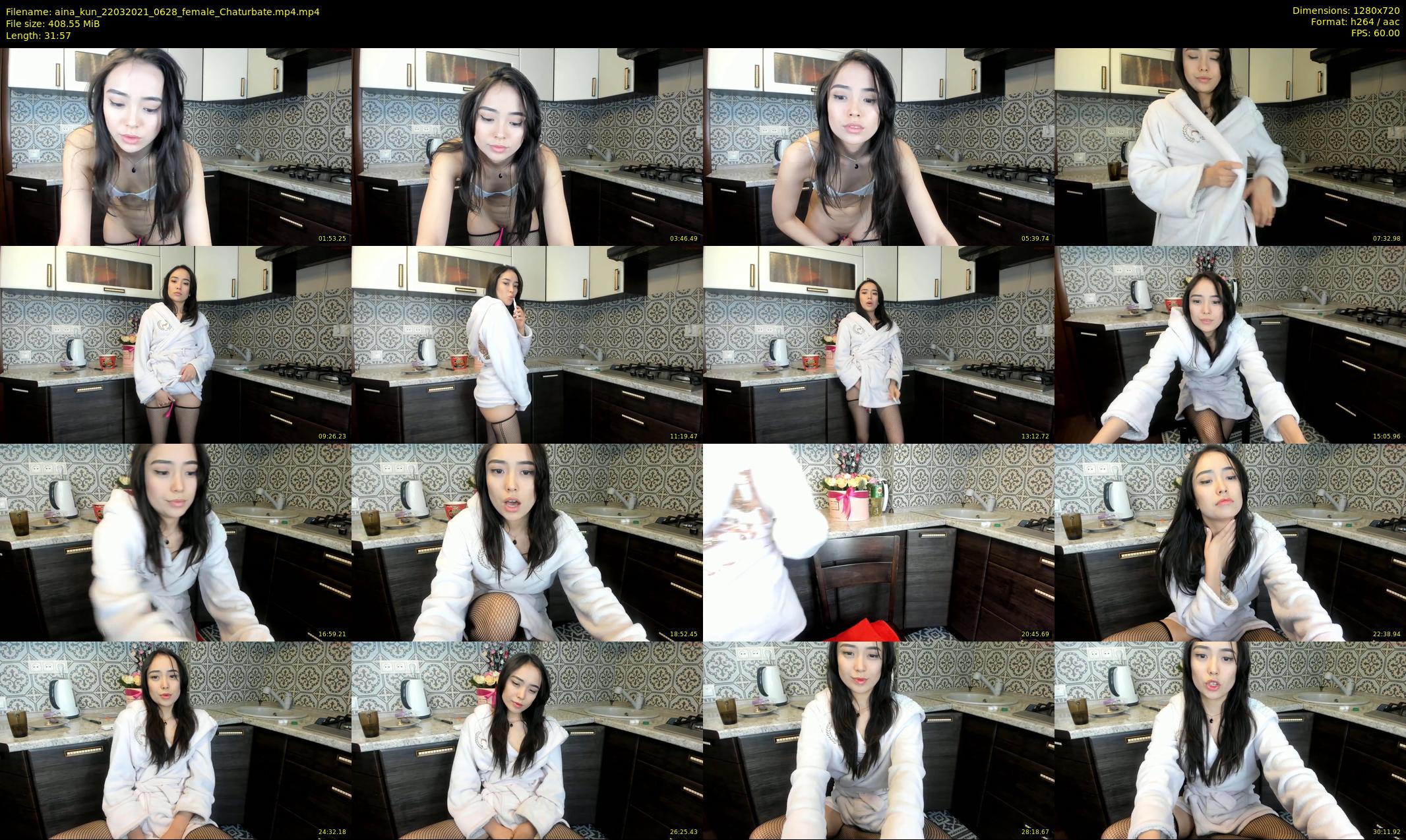 aina_kun — 32 minute Chaturbate female cam show recording, 720p, Mar 22, 2021