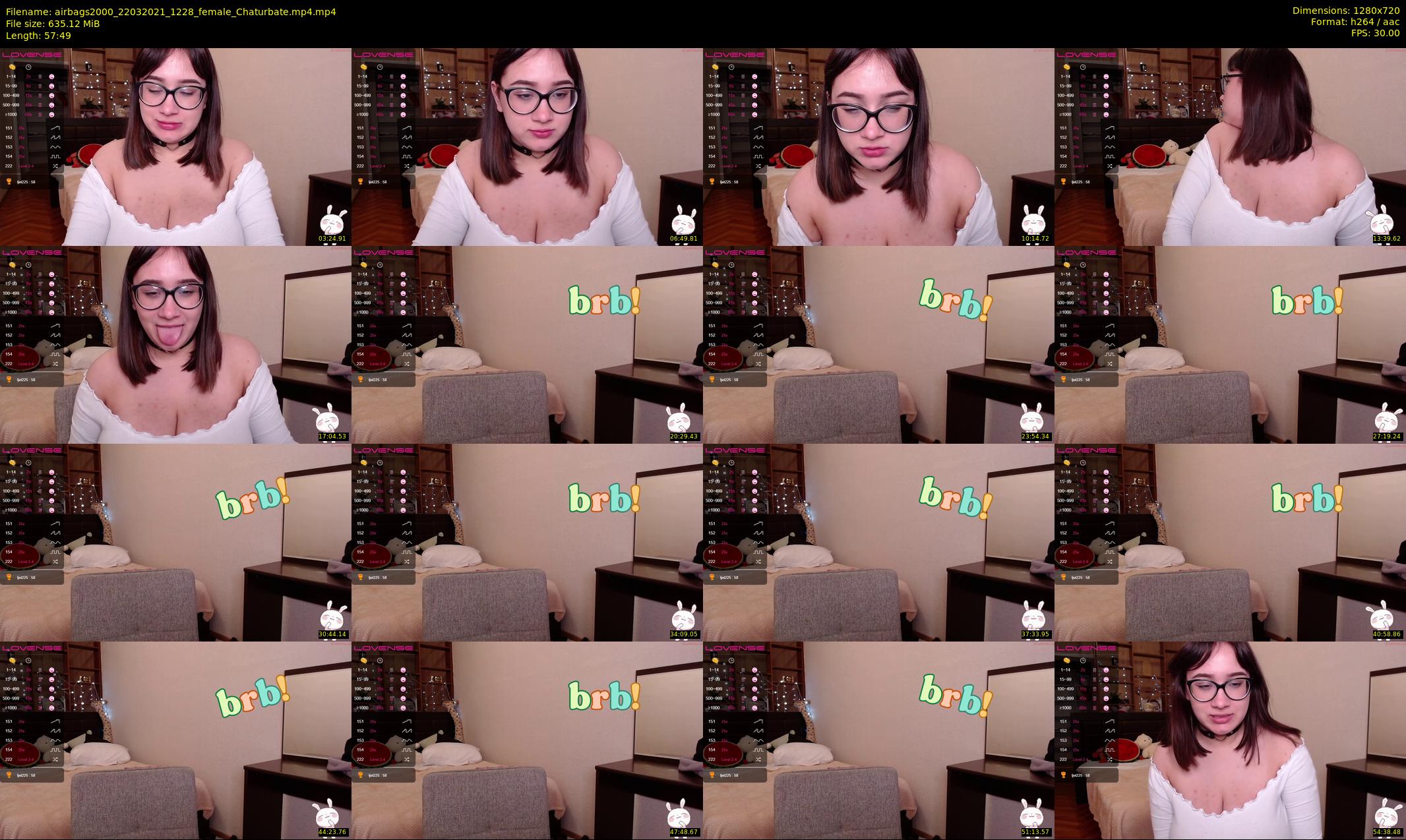 airbags2000 — 58 minute Chaturbate female cam show recording, 720p, Mar 22, 2021