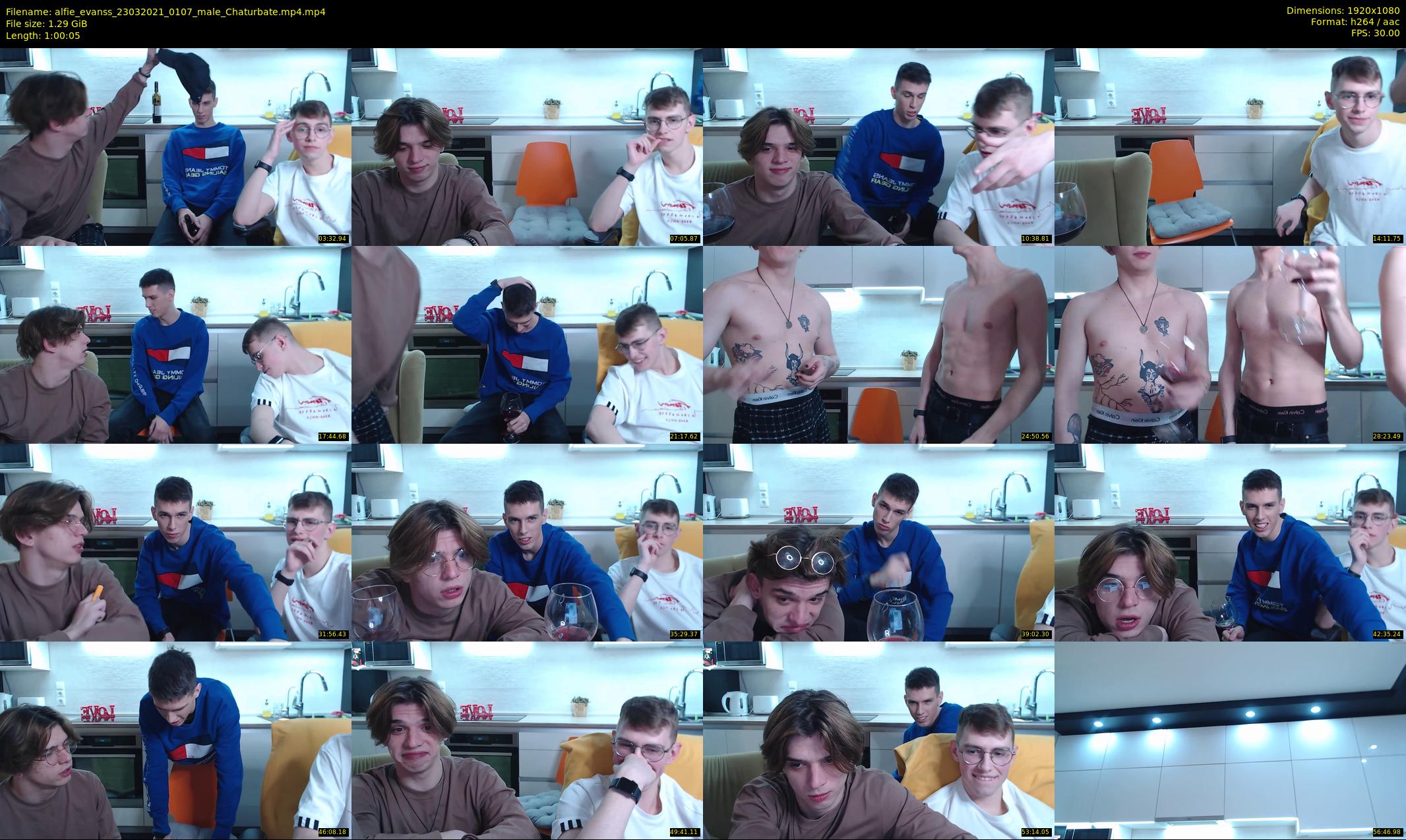 alfie_evanss — 61 minute Chaturbate male cam show recording, 1080p, Mar 23, 2021