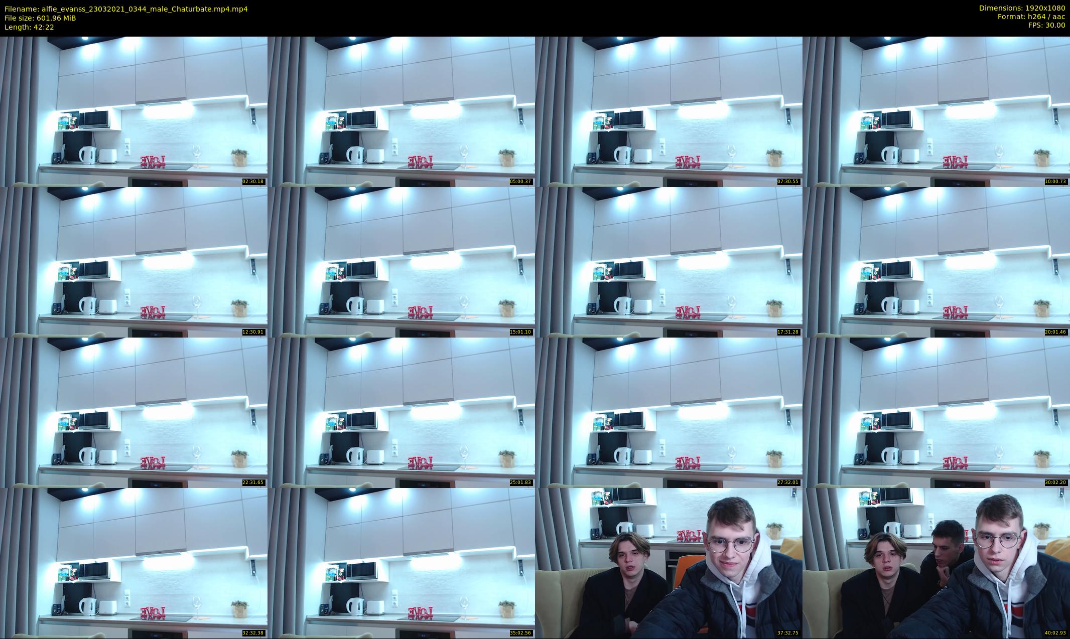 alfie_evanss — 43 minute Chaturbate male cam show recording, 1080p, Mar 23, 2021