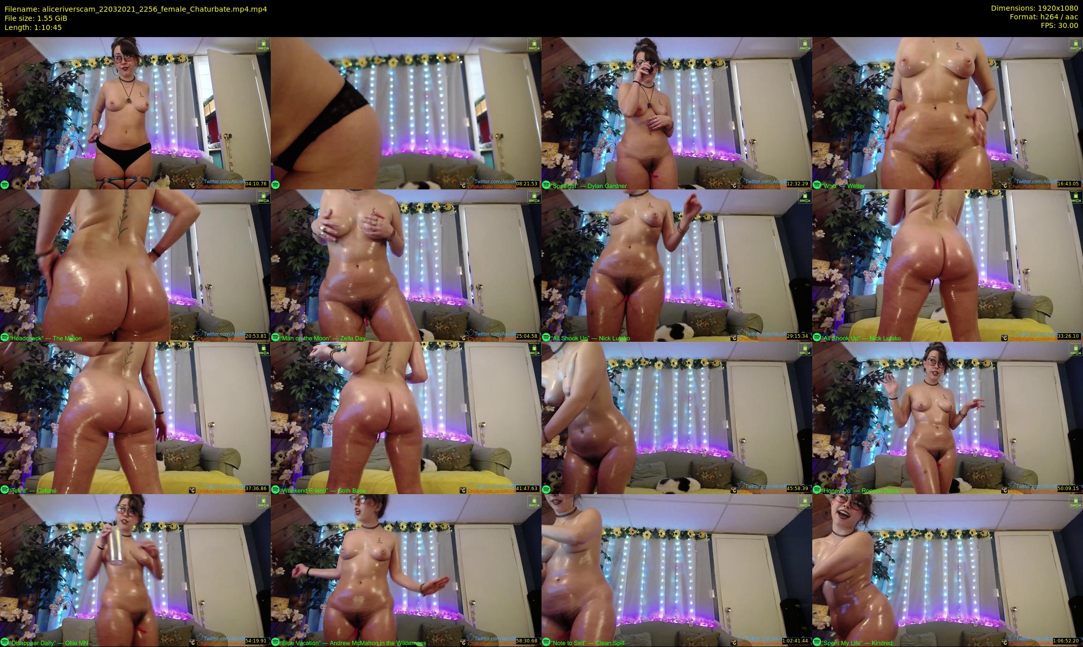 aliceriverscam — 71 minute Chaturbate female cam show recording, 1080p, Mar 22, 2021