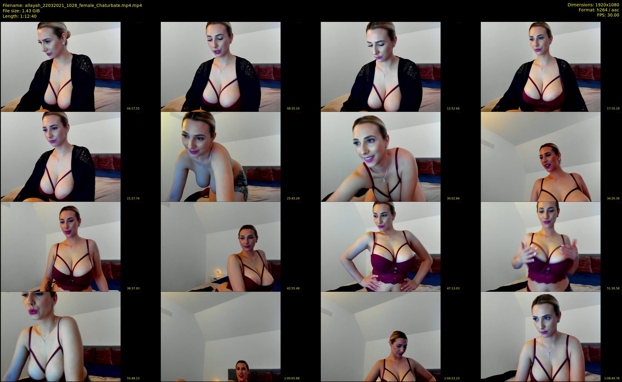allayah — 73 minute Chaturbate female cam show recording, 1080p, Mar 22, 2021