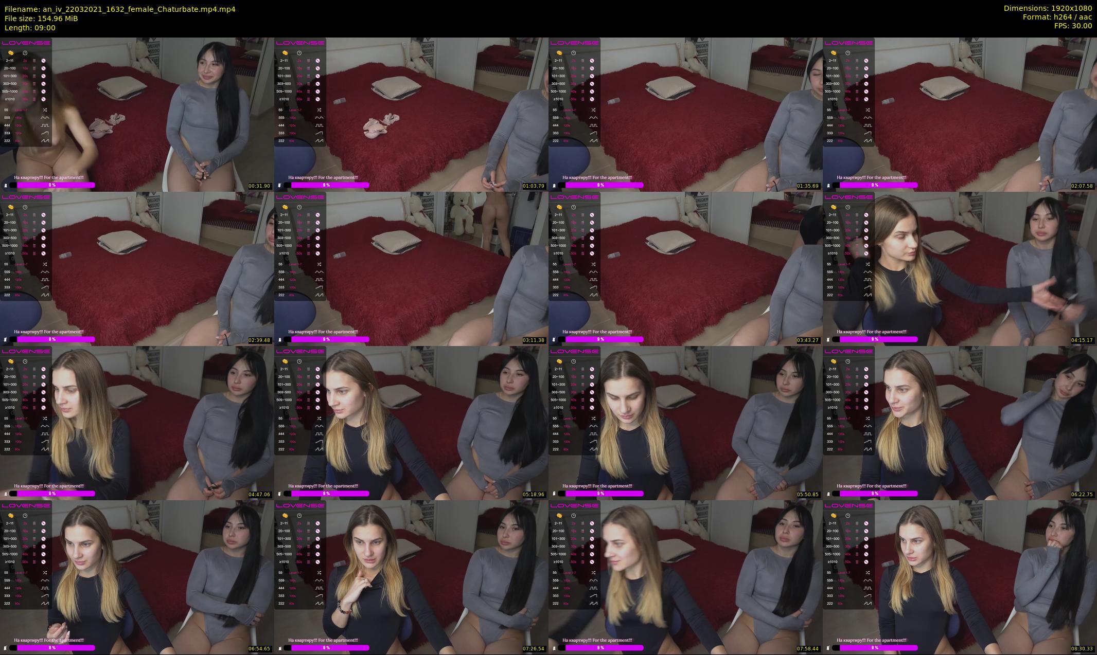an_iv — 9 minute Chaturbate female cam show recording, 1080p, Mar 22, 2021