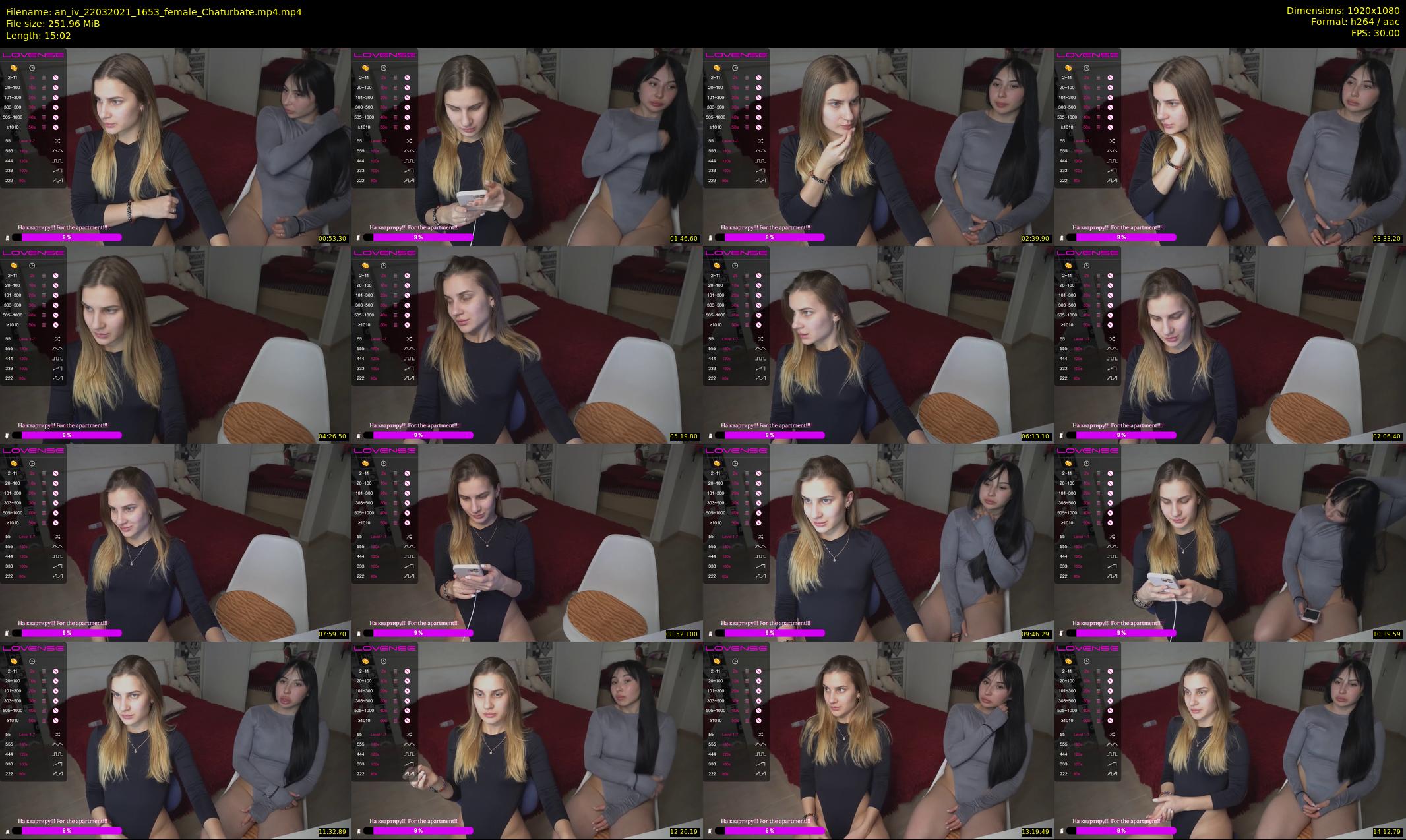 an_iv — 16 minute Chaturbate female cam show recording, 1080p, Mar 22, 2021