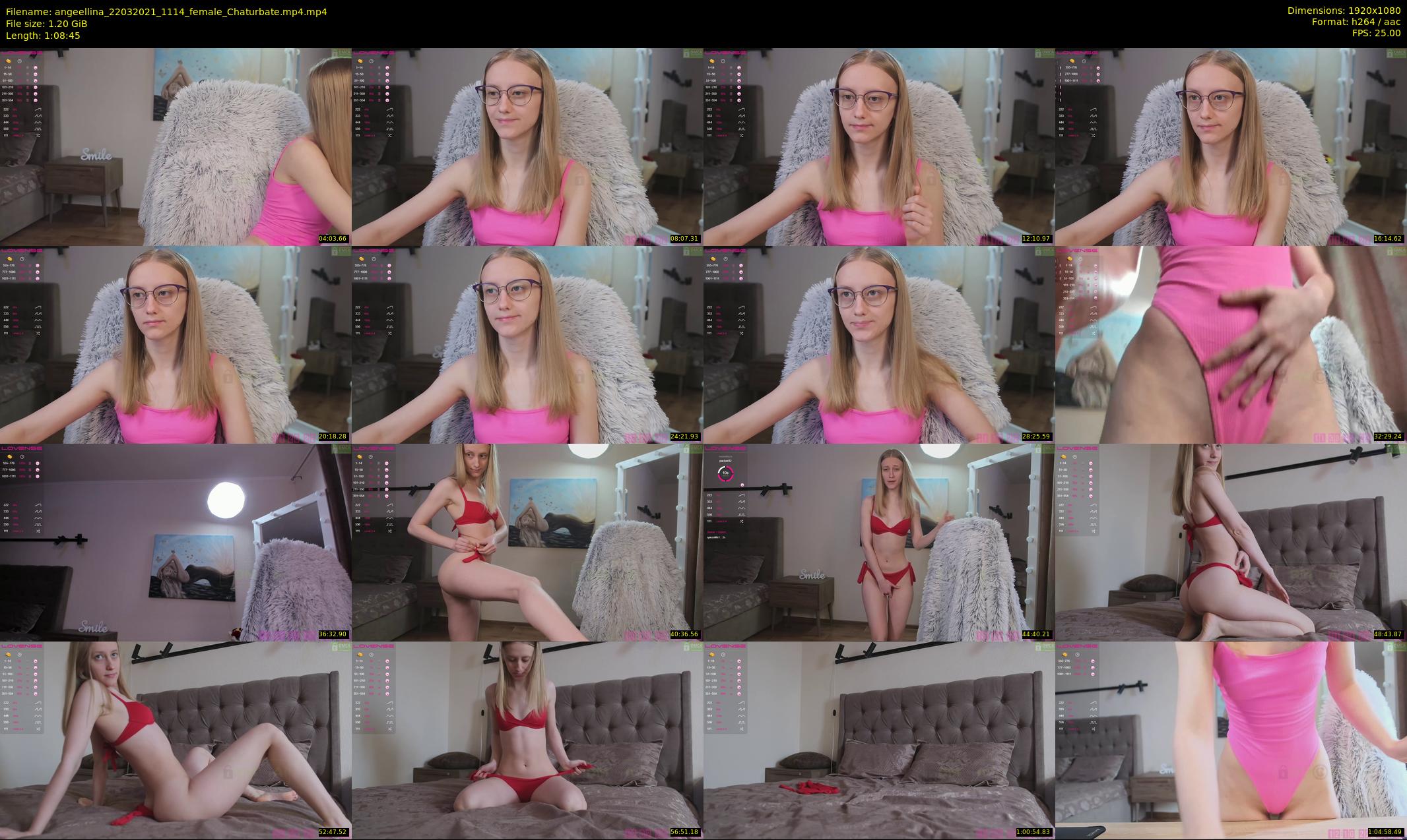angeellina — 69 minute Chaturbate female cam show recording, 1080p, Mar 22, 2021