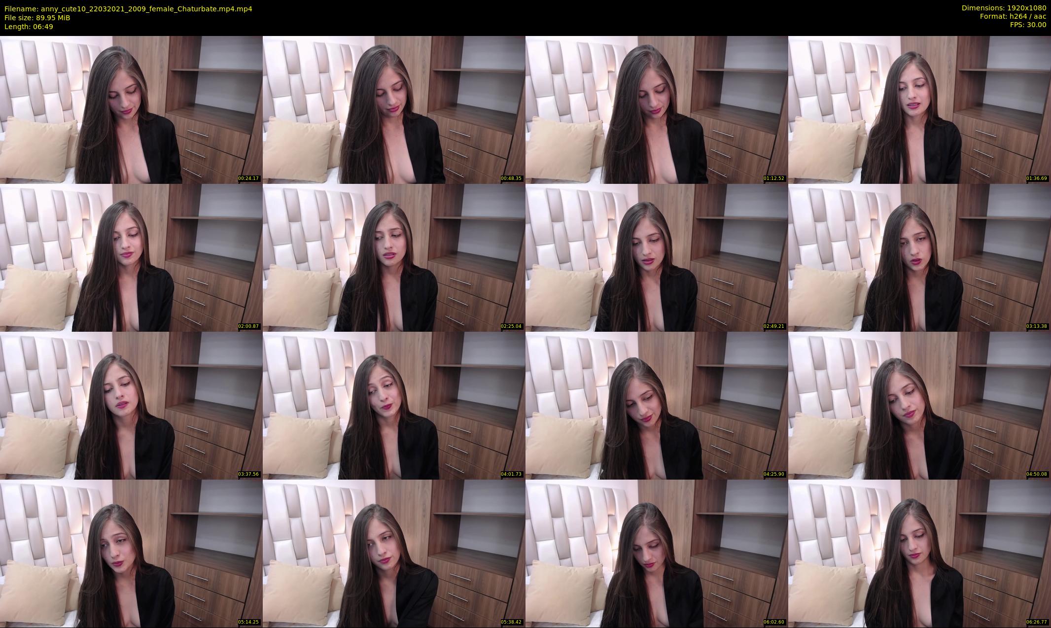 anny_cute10 — 7 minute Chaturbate female cam show recording, 1080p, Mar 22, 2021