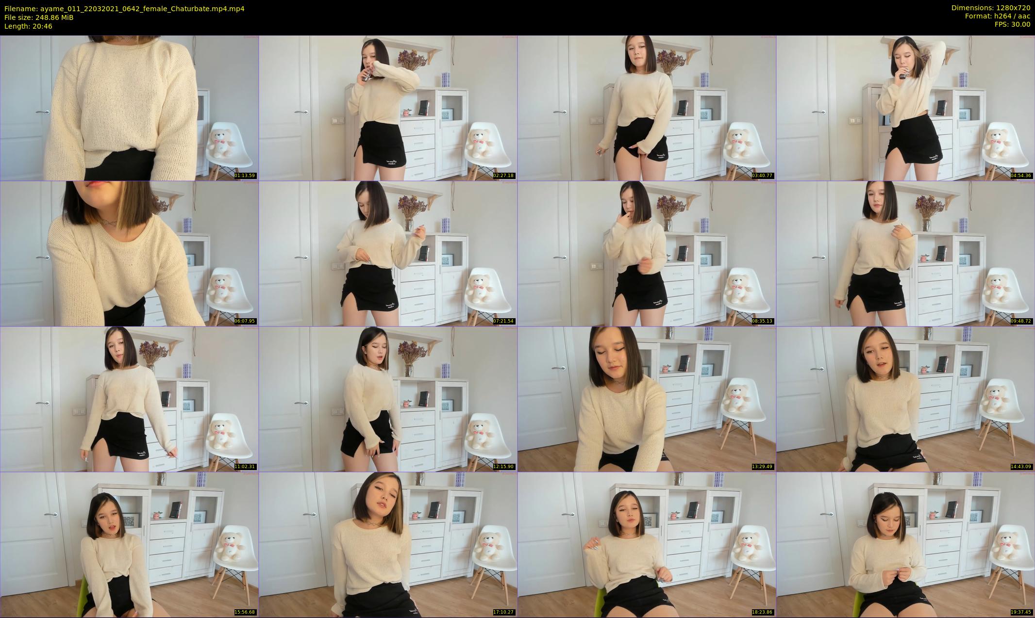 ayame_011 — 21 minute Chaturbate female cam show recording, 720p, Mar 22, 2021