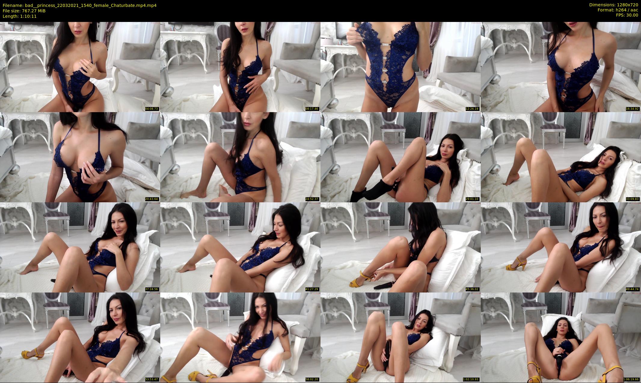 bad__princess — 71 minute Chaturbate female cam show recording, 720p, Mar 22, 2021