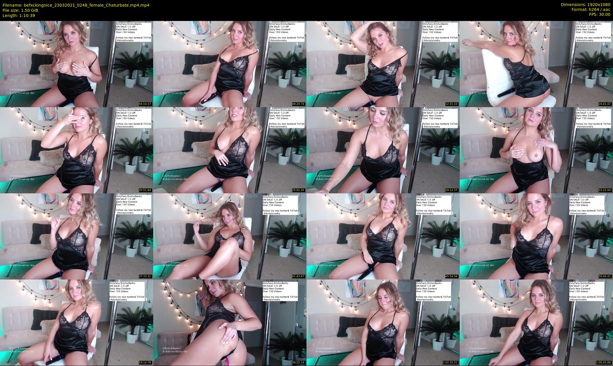 befxckingnice — 71 minute Chaturbate female cam show recording, 1080p, Mar 23, 2021