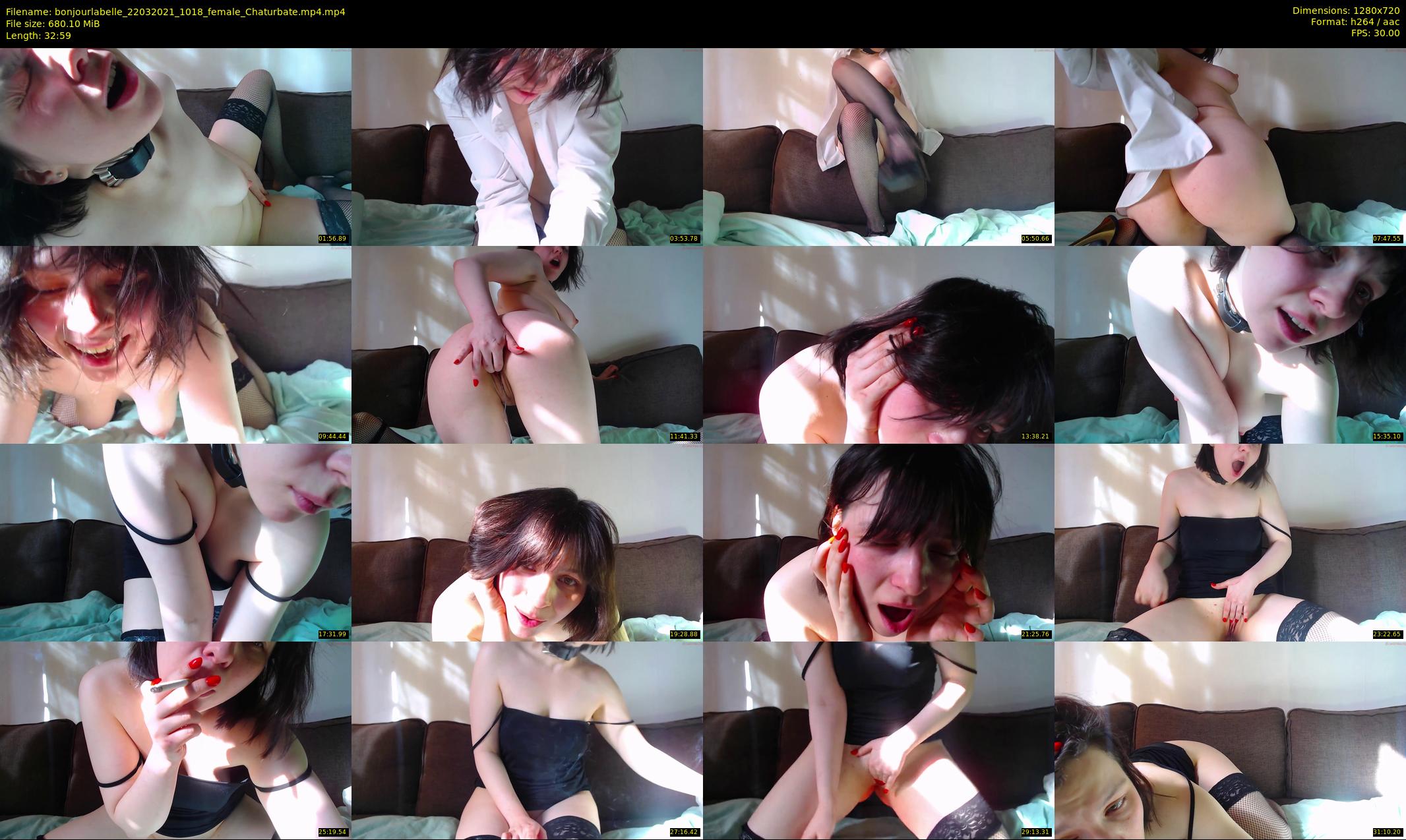 bonjourlabelle — 33 minute Chaturbate female cam show recording, 720p, Mar 22, 2021