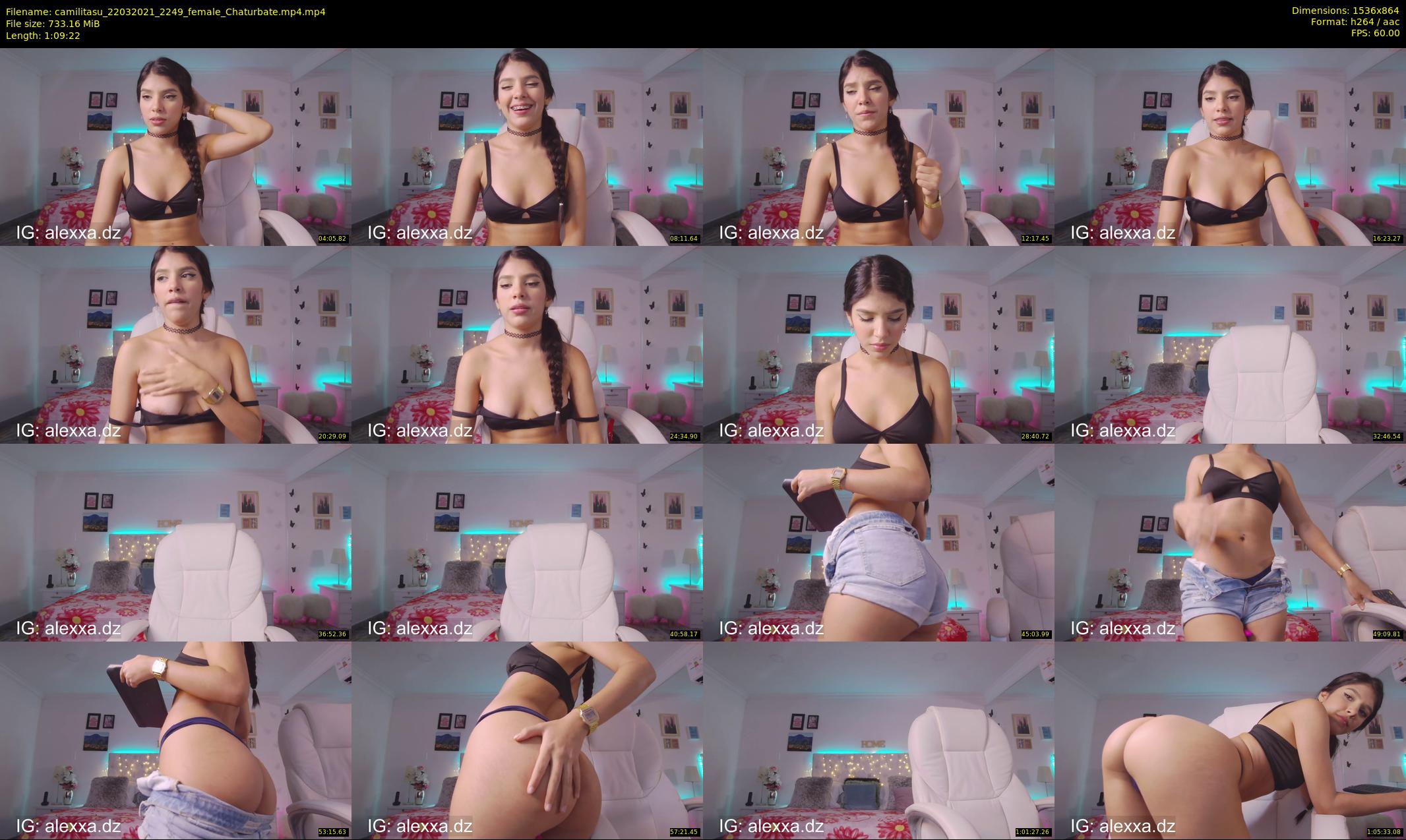 camilitasu — 70 minute Chaturbate female cam show recording, 720p, Mar 22, 2021